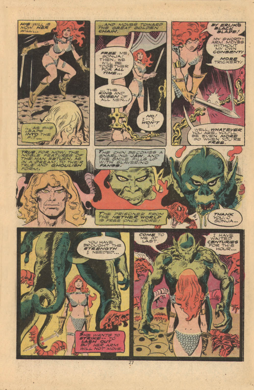 Red Sonja (1977) Issue #2 #2 - English 16