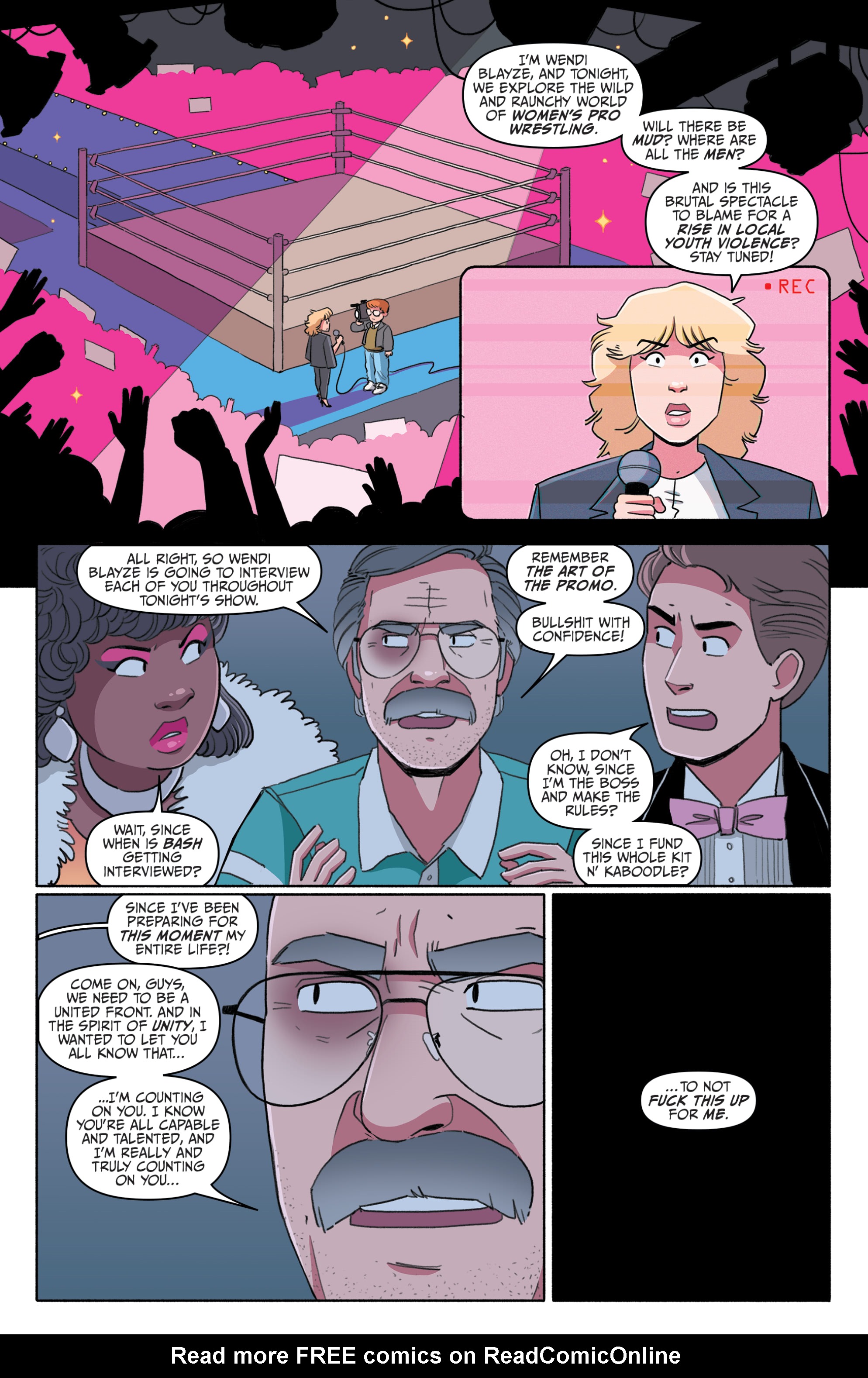 Read online GLOW vs the Babyface comic -  Issue #4 - 15