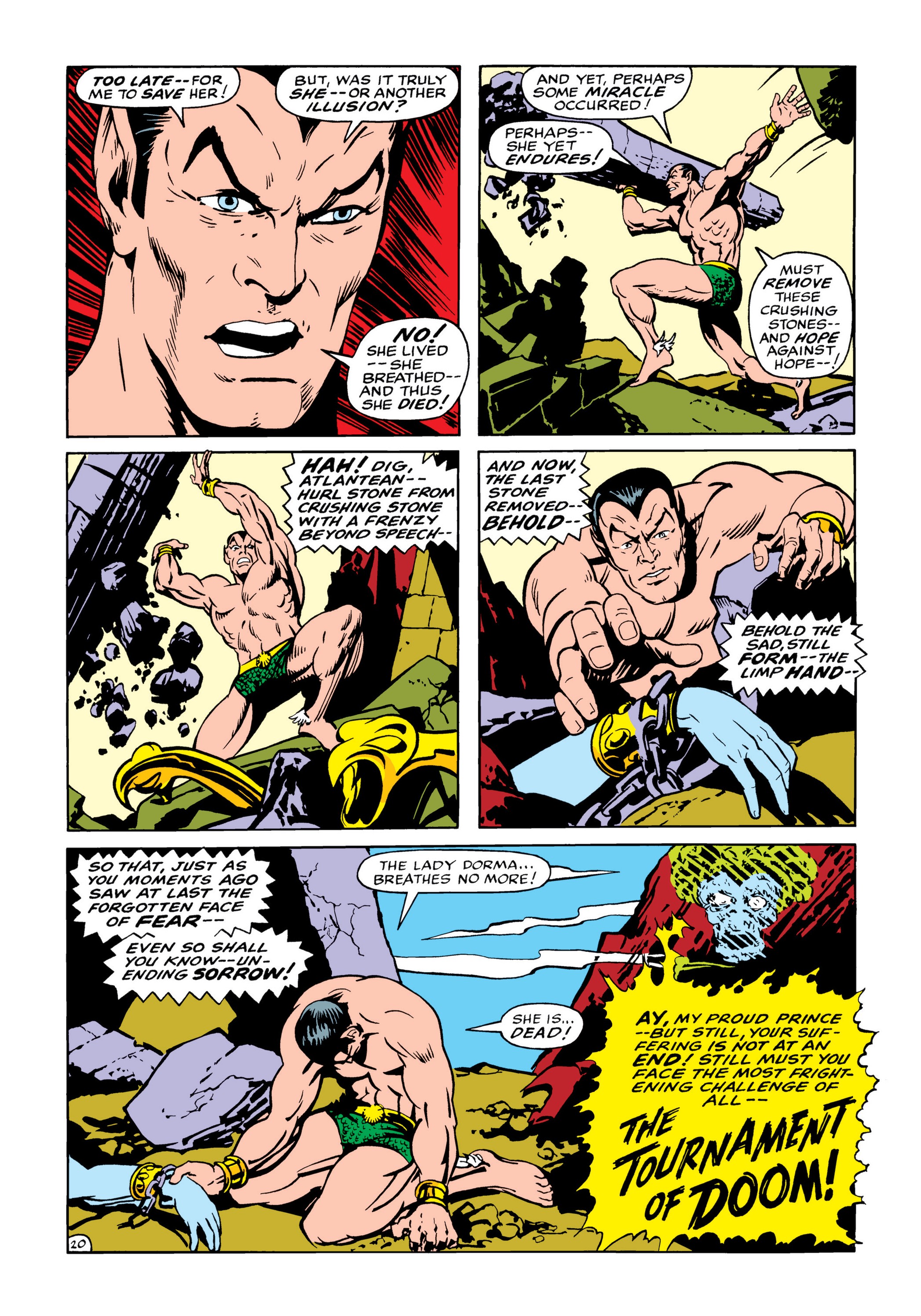 Read online Marvel Masterworks: The Sub-Mariner comic -  Issue # TPB 3 (Part 3) - 39