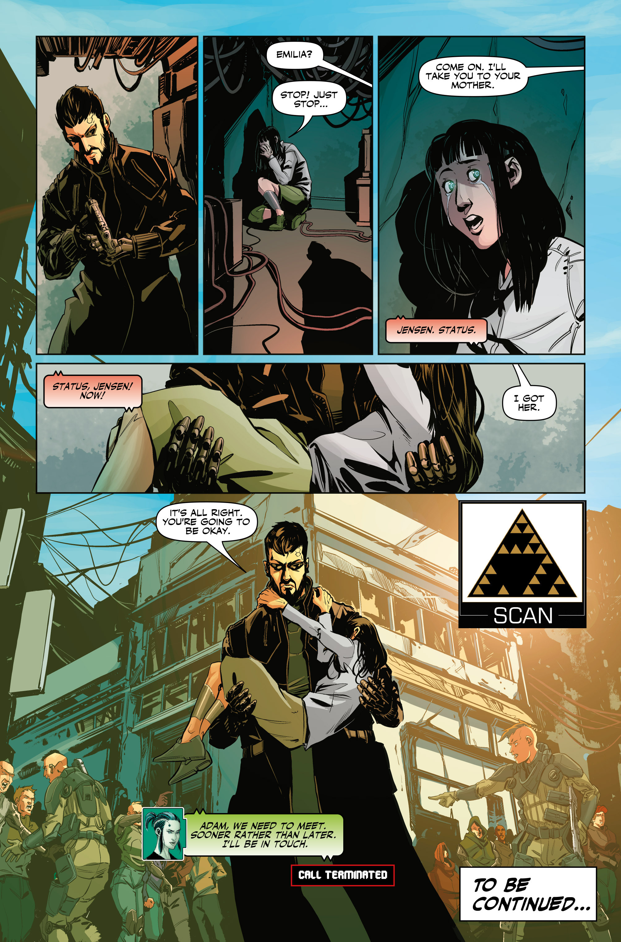 Read online Deus Ex: Children's Crusade comic -  Issue #2 - 23