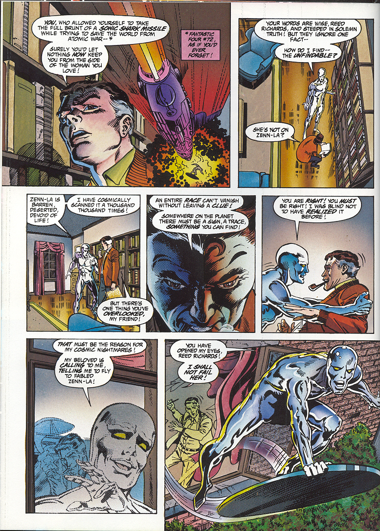 Read online Marvel Graphic Novel comic -  Issue #58 - Silver Surfer - The Enslavers - 20