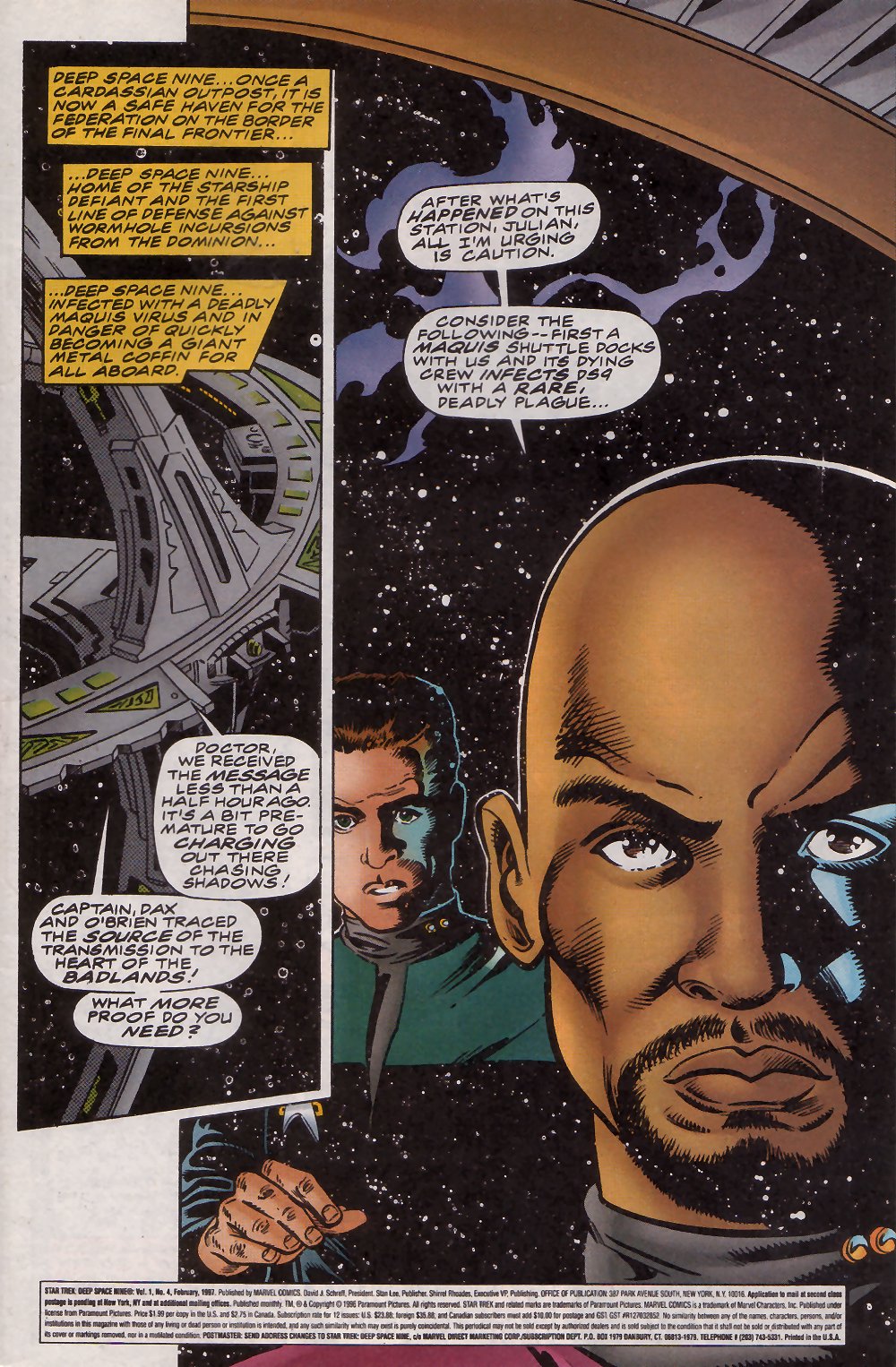Read online Star Trek: Deep Space Nine (1996) comic -  Issue #4 - 2