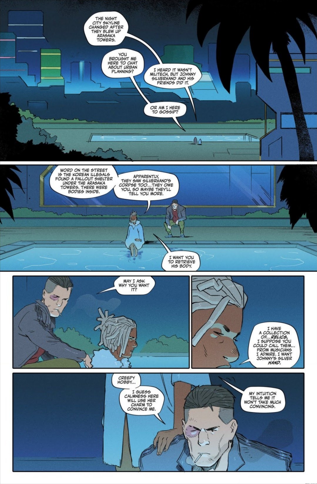 Read online Cyberpunk 2077: Where’s Johnny comic -  Issue #1 - 17