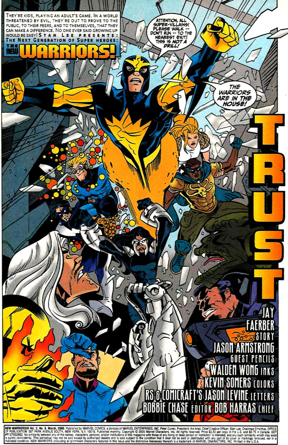 Read online New Warriors (1999) comic -  Issue #6 - 2