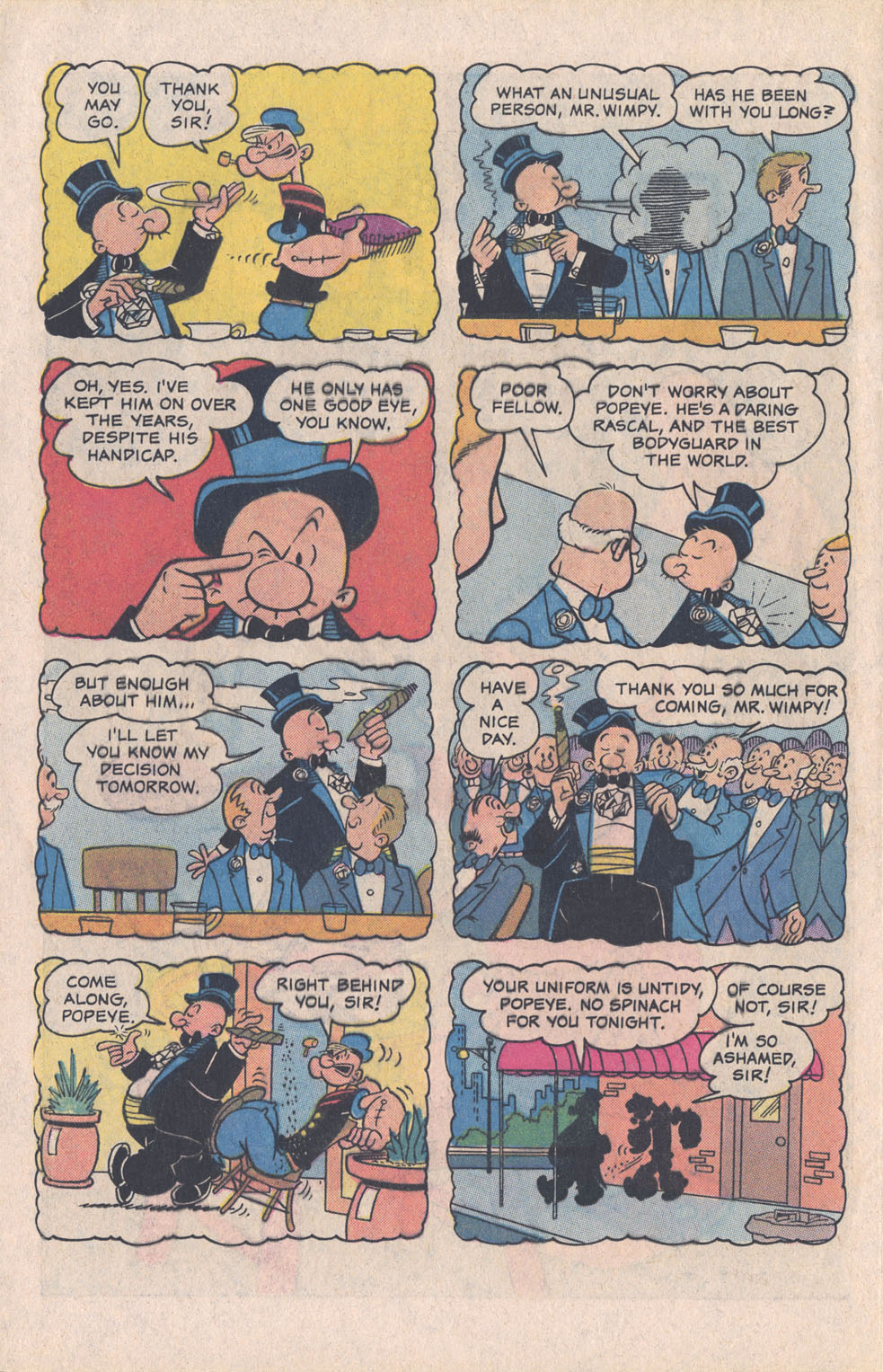 Read online Popeye (1948) comic -  Issue #159 - 16