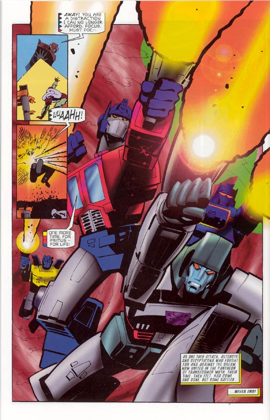 Read online Tales from the Transformers: Beast Wars: Reaching the Omega Point comic -  Issue # Full - 34