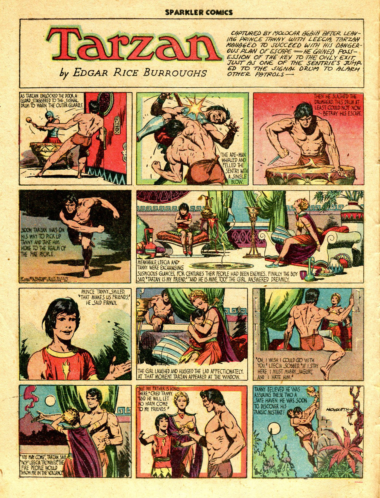 Read online Sparkler Comics comic -  Issue #32 - 8