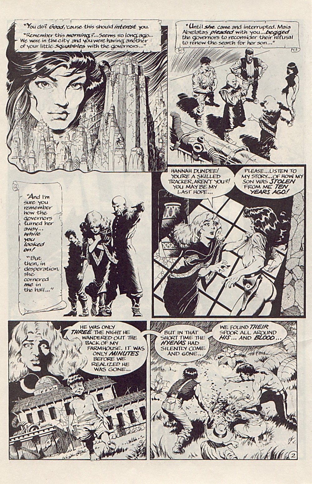 Read online Xenozoic Tales comic -  Issue #6 - 5