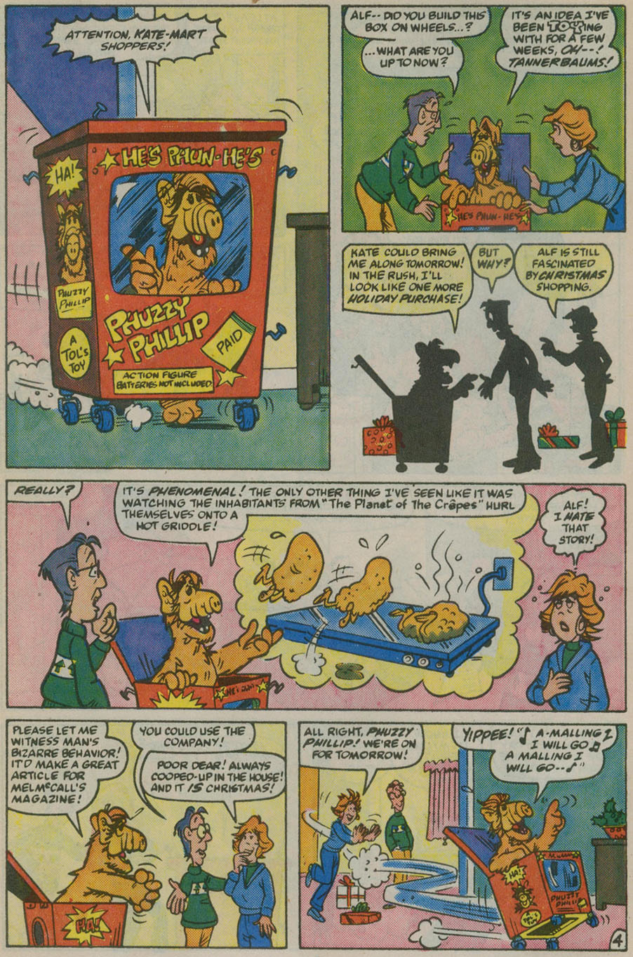 Read online ALF Holiday Special comic -  Issue #1 - 5