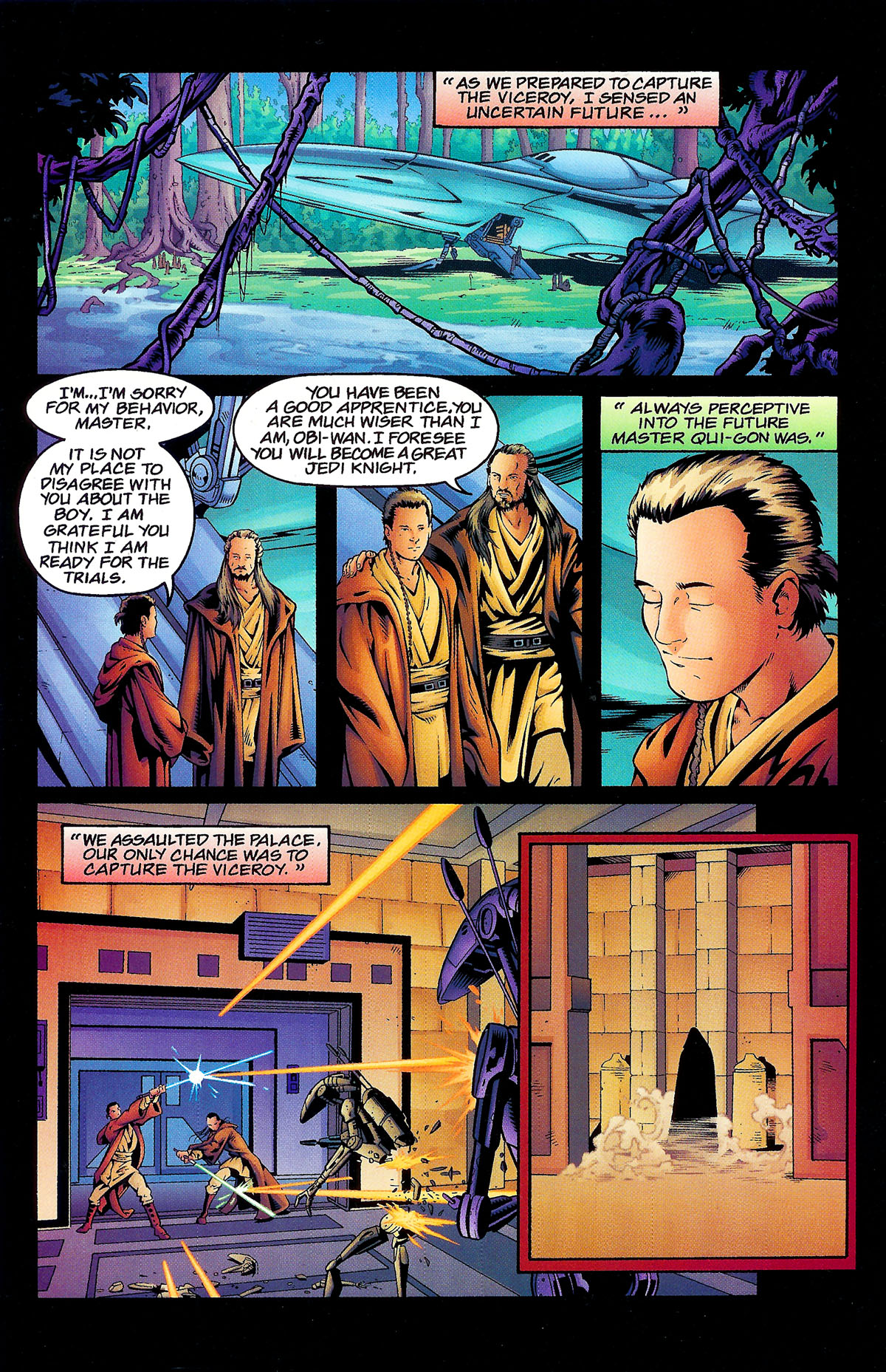 Read online Star Wars: Episode I comic -  Issue # Issue - Obi-Wan Kenobi - 16