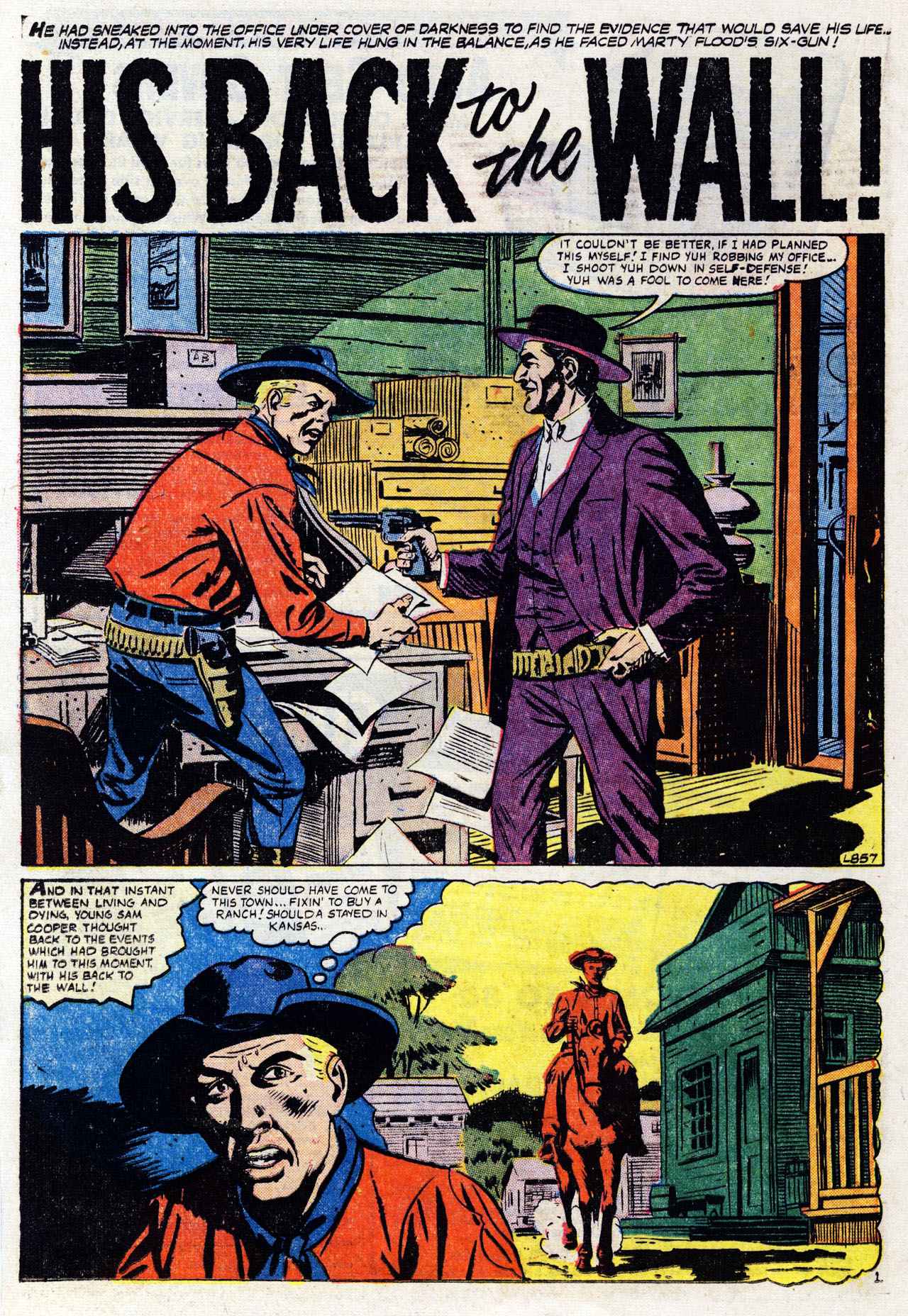 Read online Western Trails comic -  Issue #1 - 22