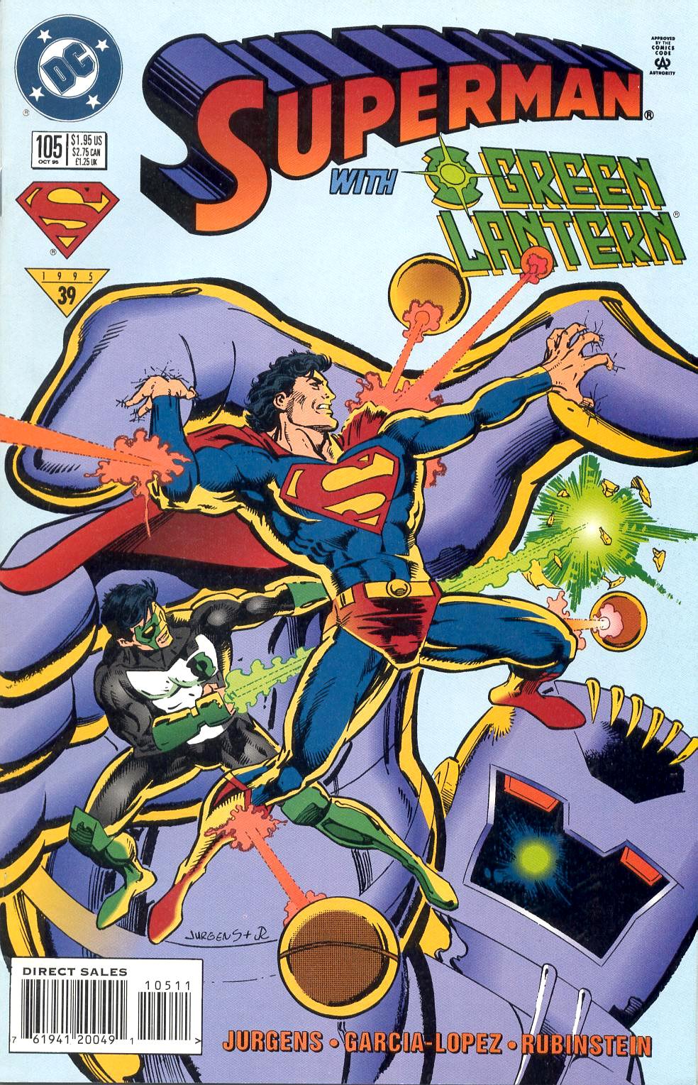 Read online Superman (1987) comic -  Issue #105 - 1