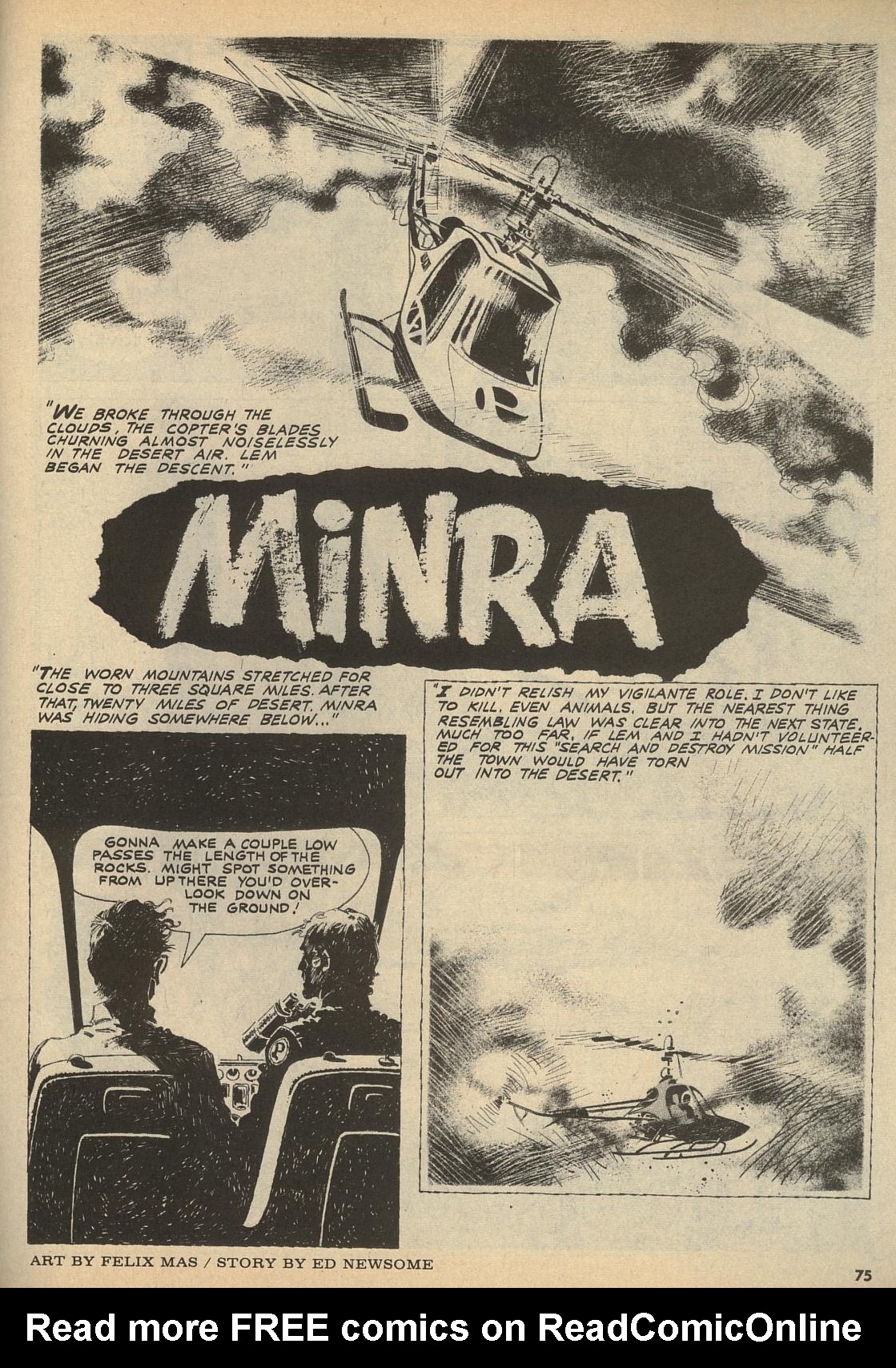 Read online Vampirella (1969) comic -  Issue #22 - 75