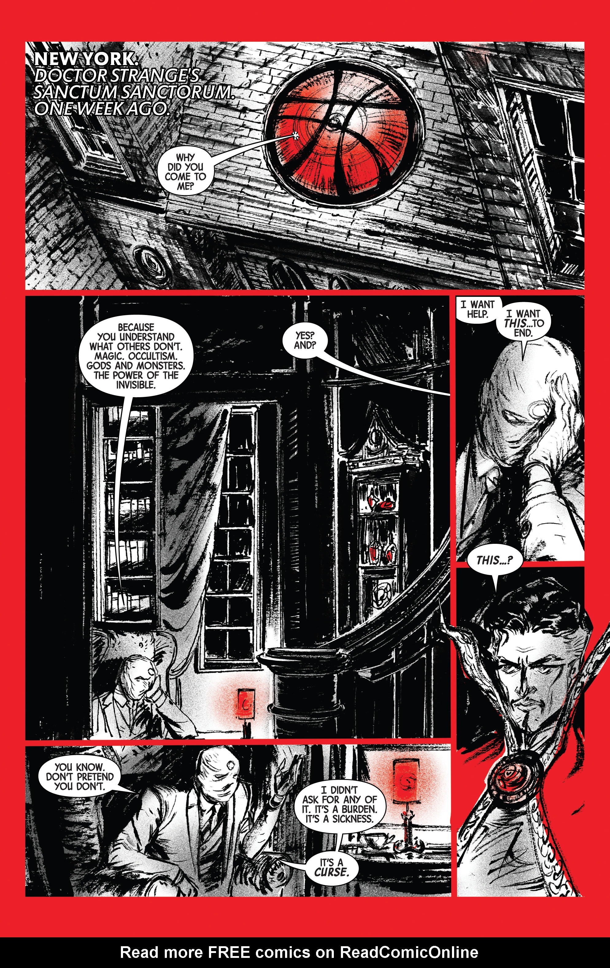 Read online Moon Knight: Black, White & Blood comic -  Issue #2 - 5