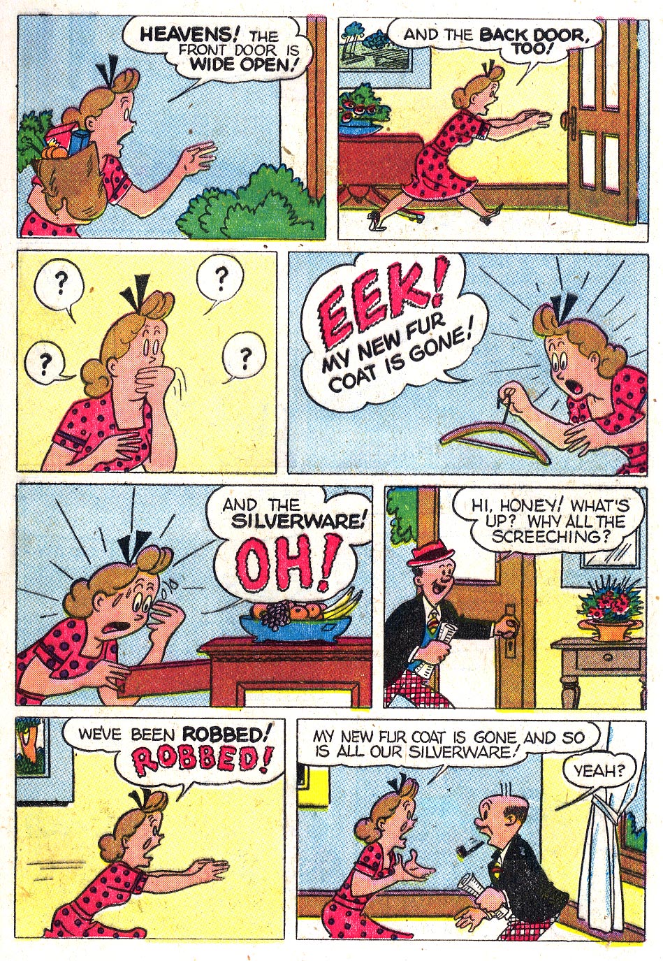 Read online Four Color Comics comic -  Issue #556 - 9