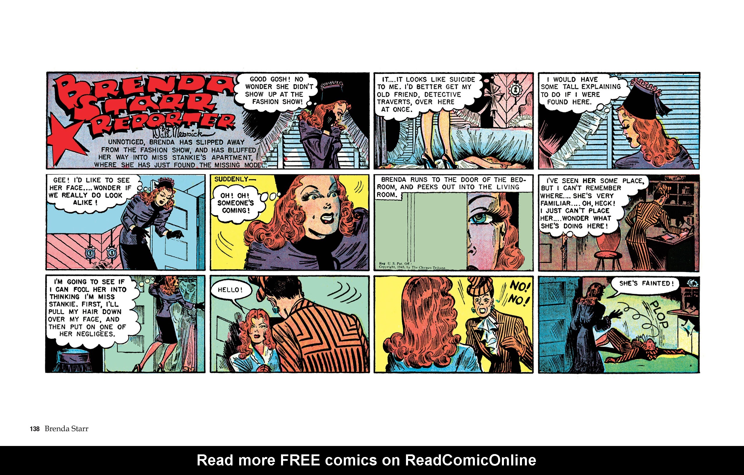 Read online Brenda Starr, Reporter: The Collected Dailies and Sundays comic -  Issue # TPB (Part 2) - 39