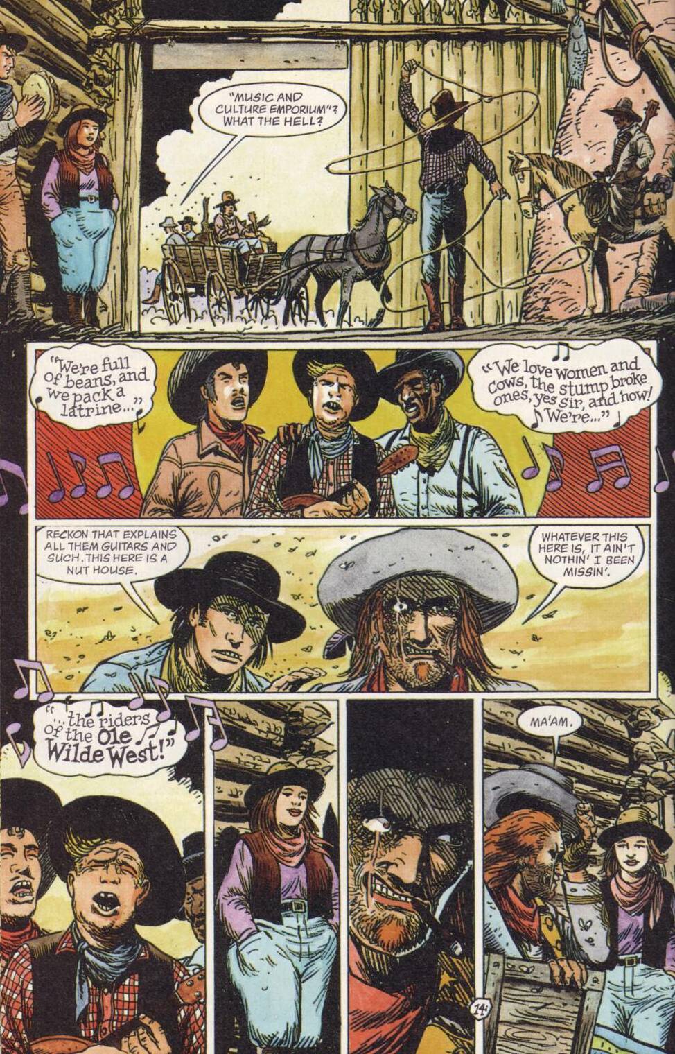 Read online Jonah Hex: Riders of the Worm and Such comic -  Issue #2 - 16