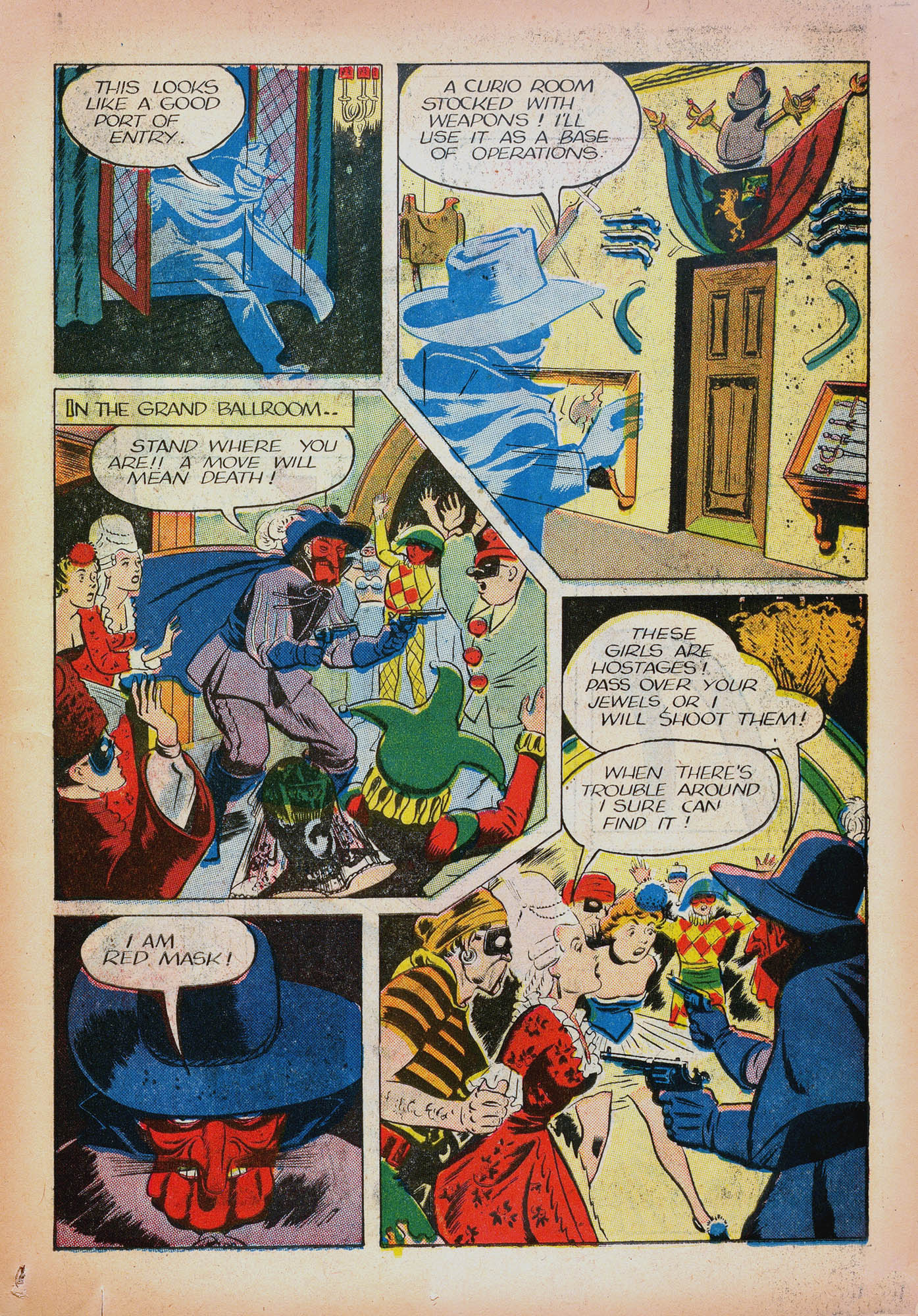Read online Shadow Comics comic -  Issue #34 - 19