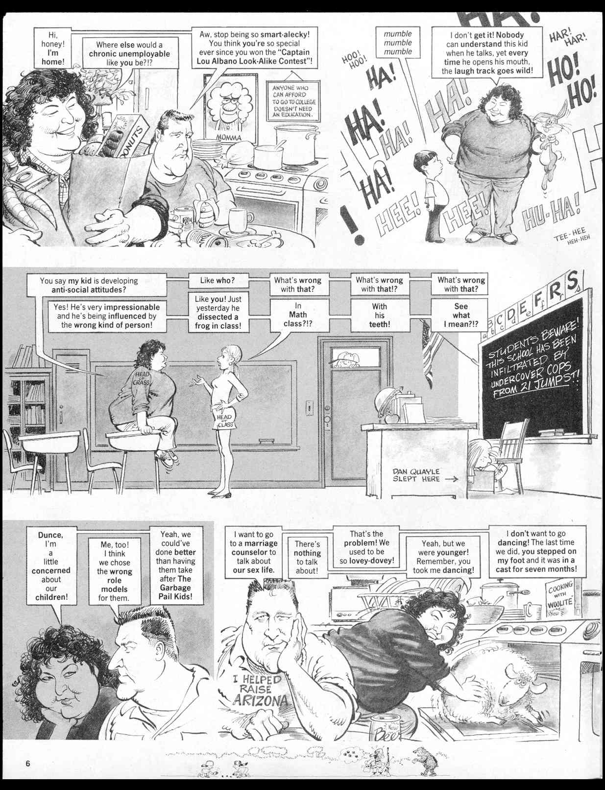 Read online MAD comic -  Issue #287 - 8