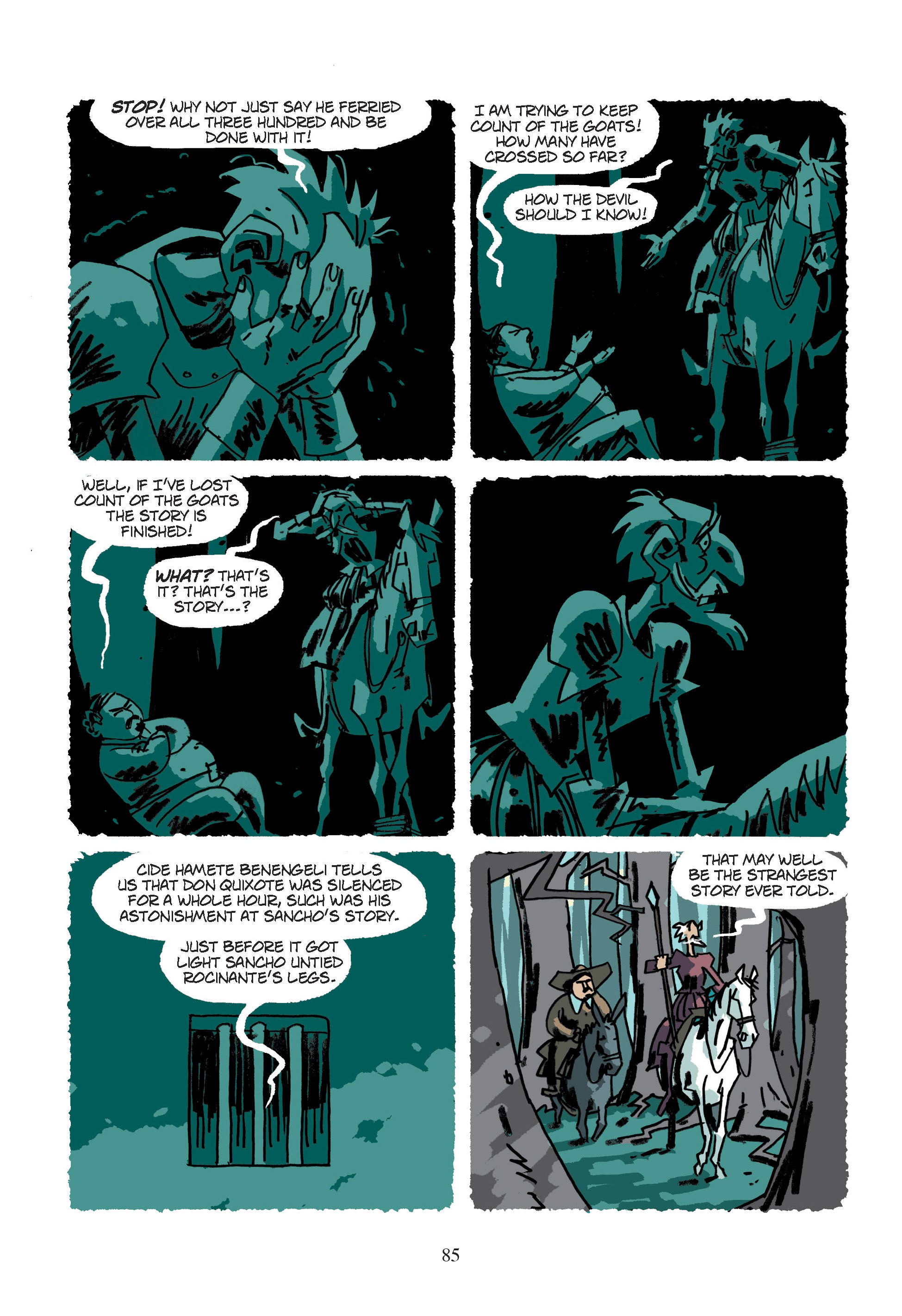 Read online The Complete Don Quixote comic -  Issue # TPB (Part 1) - 84