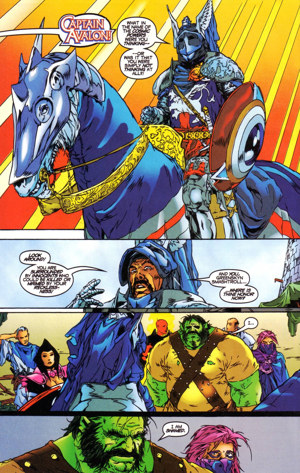 Read online Avataars: Covenant of the Shield comic -  Issue #1 - 12