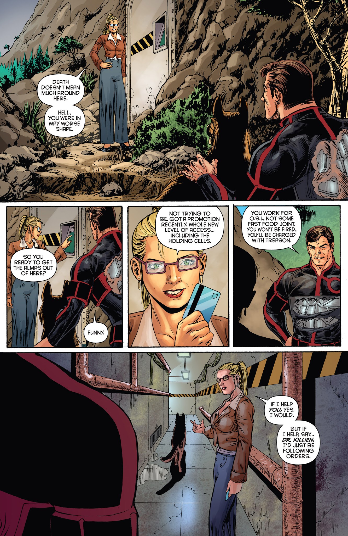 Read online Bionic Man comic -  Issue #15 - 21