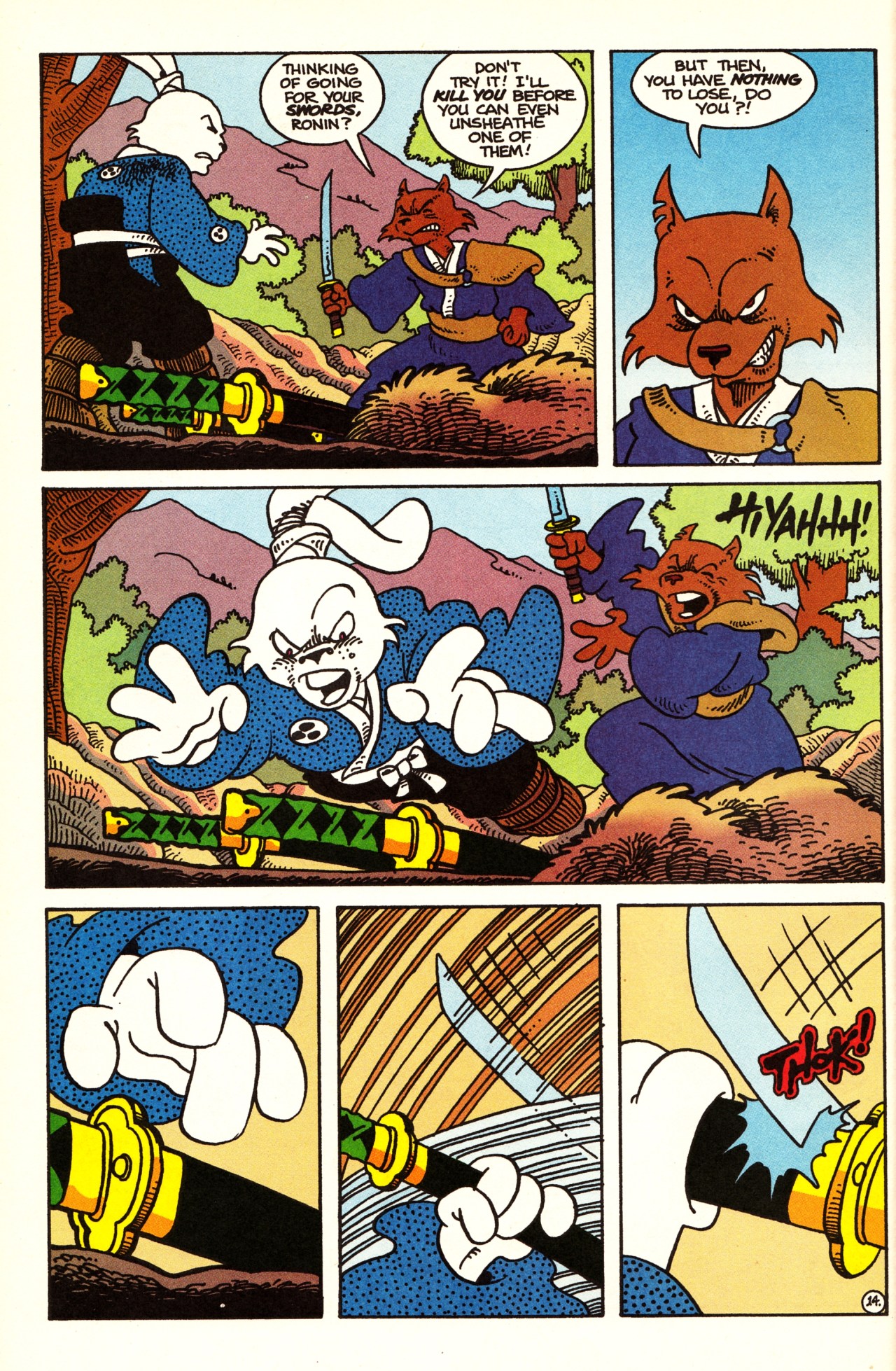 Read online Usagi Yojimbo (1993) comic -  Issue #7 - 16