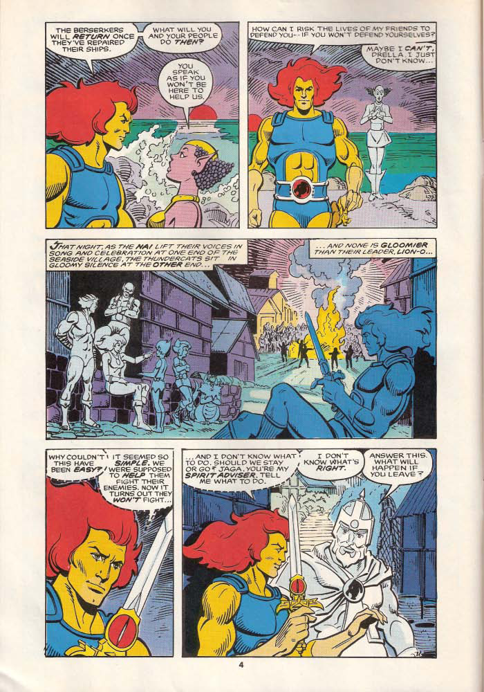 Read online ThunderCats (1987) comic -  Issue #24 - 4