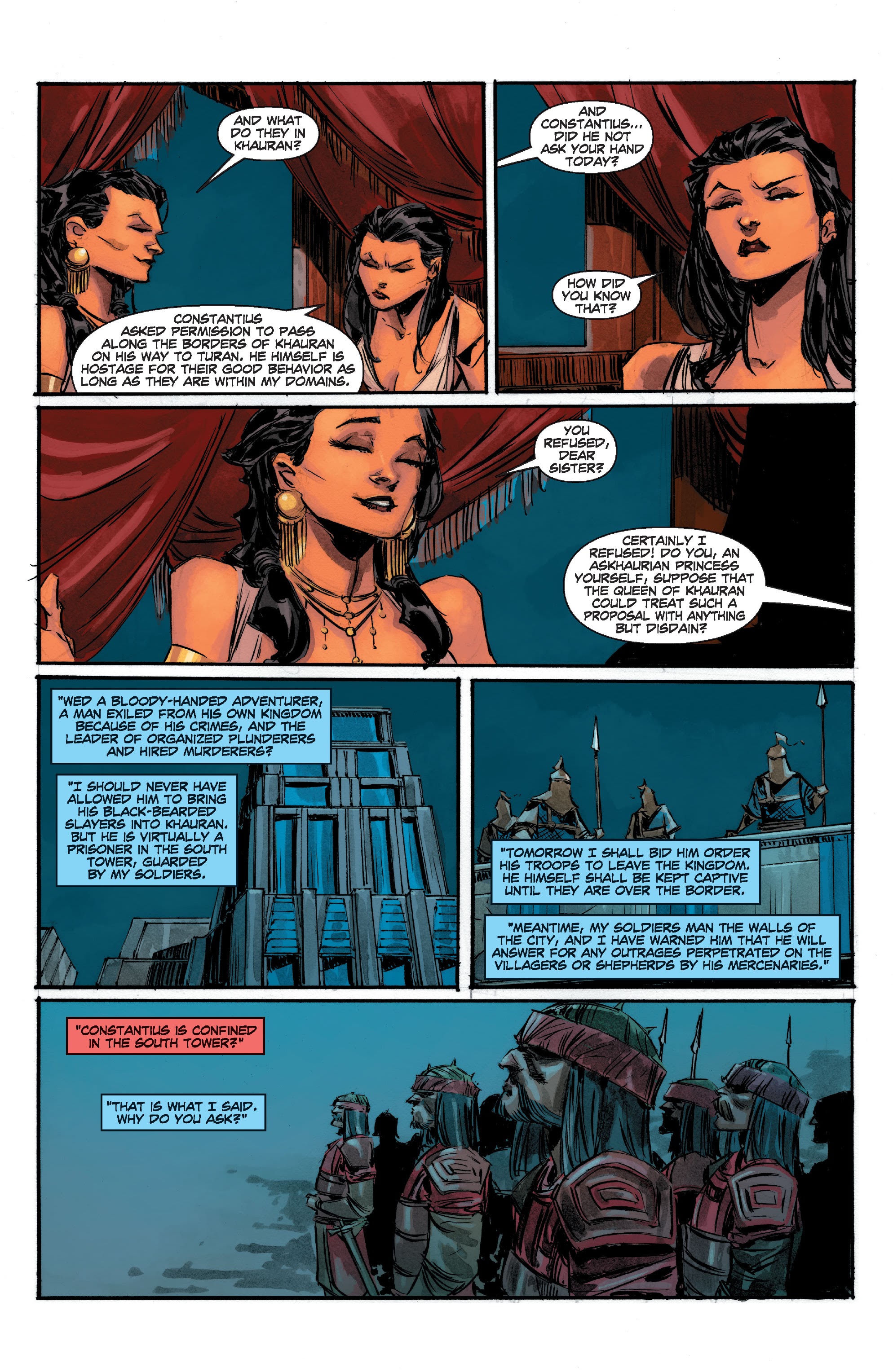 Read online Conan Chronicles Epic Collection comic -  Issue # TPB Blood In His Wake (Part 1) - 13