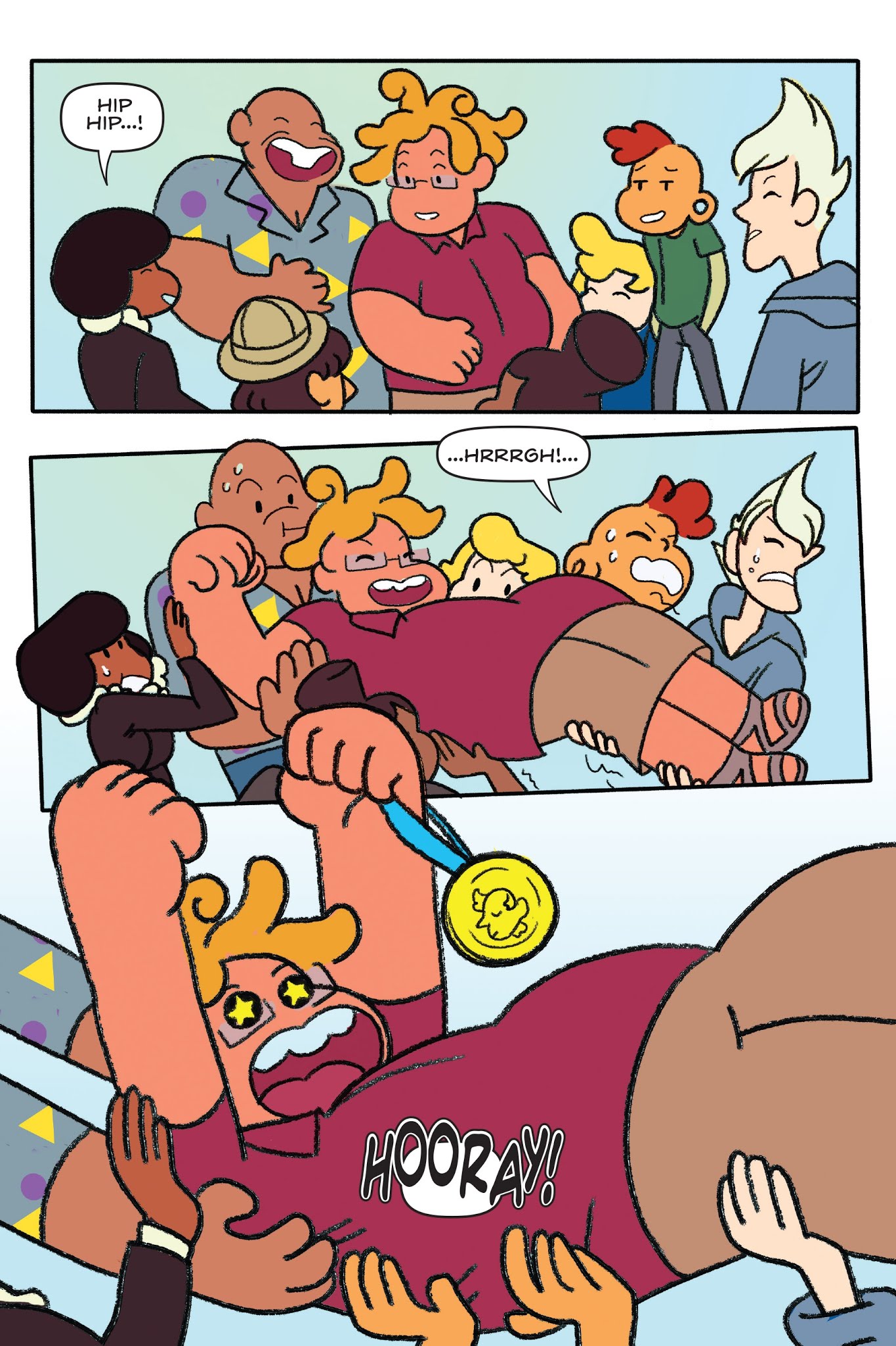 Read online Steven Universe: Anti-Gravity comic -  Issue # TPB - 131