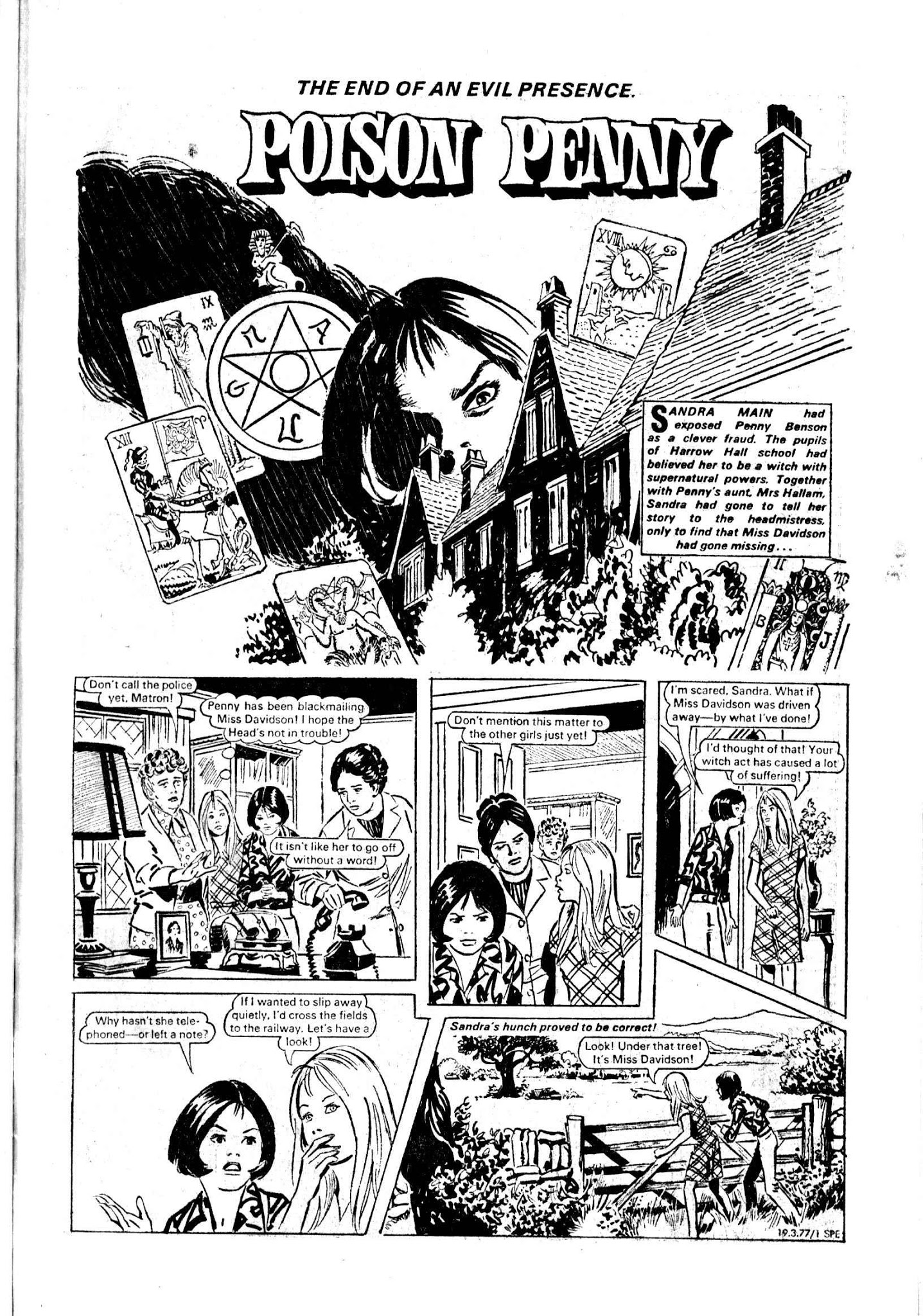 Read online Spellbound (1976) comic -  Issue #26 - 29