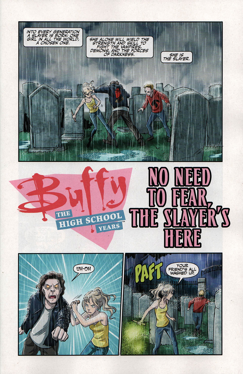 Read online Free Comic Book Day 2017 comic -  Issue # Buffy - Plants vs Zombies - 3