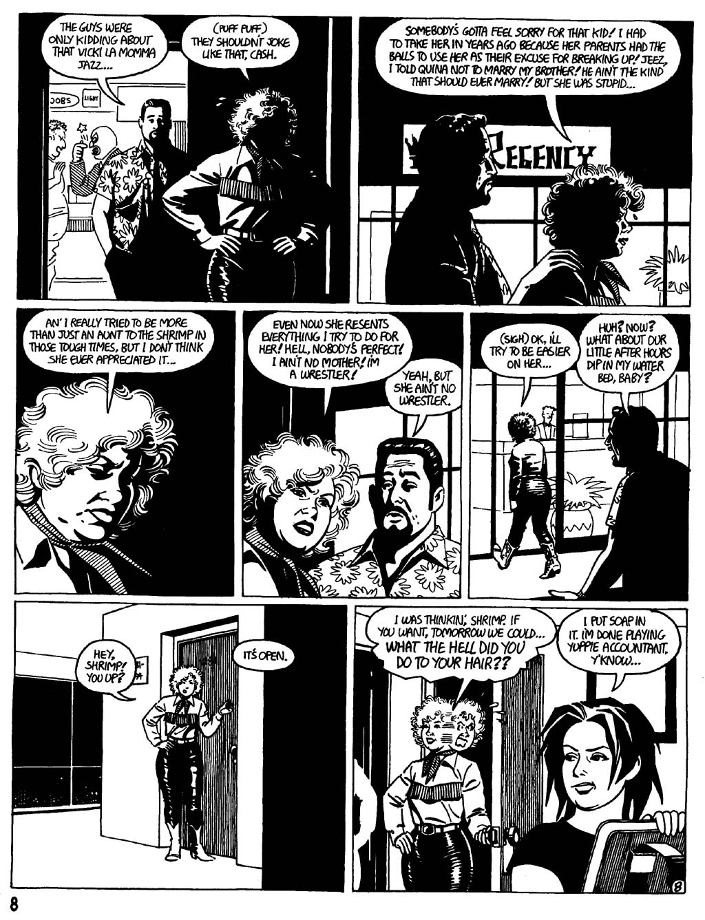 Read online Love and Rockets (1982) comic -  Issue #26 - 10