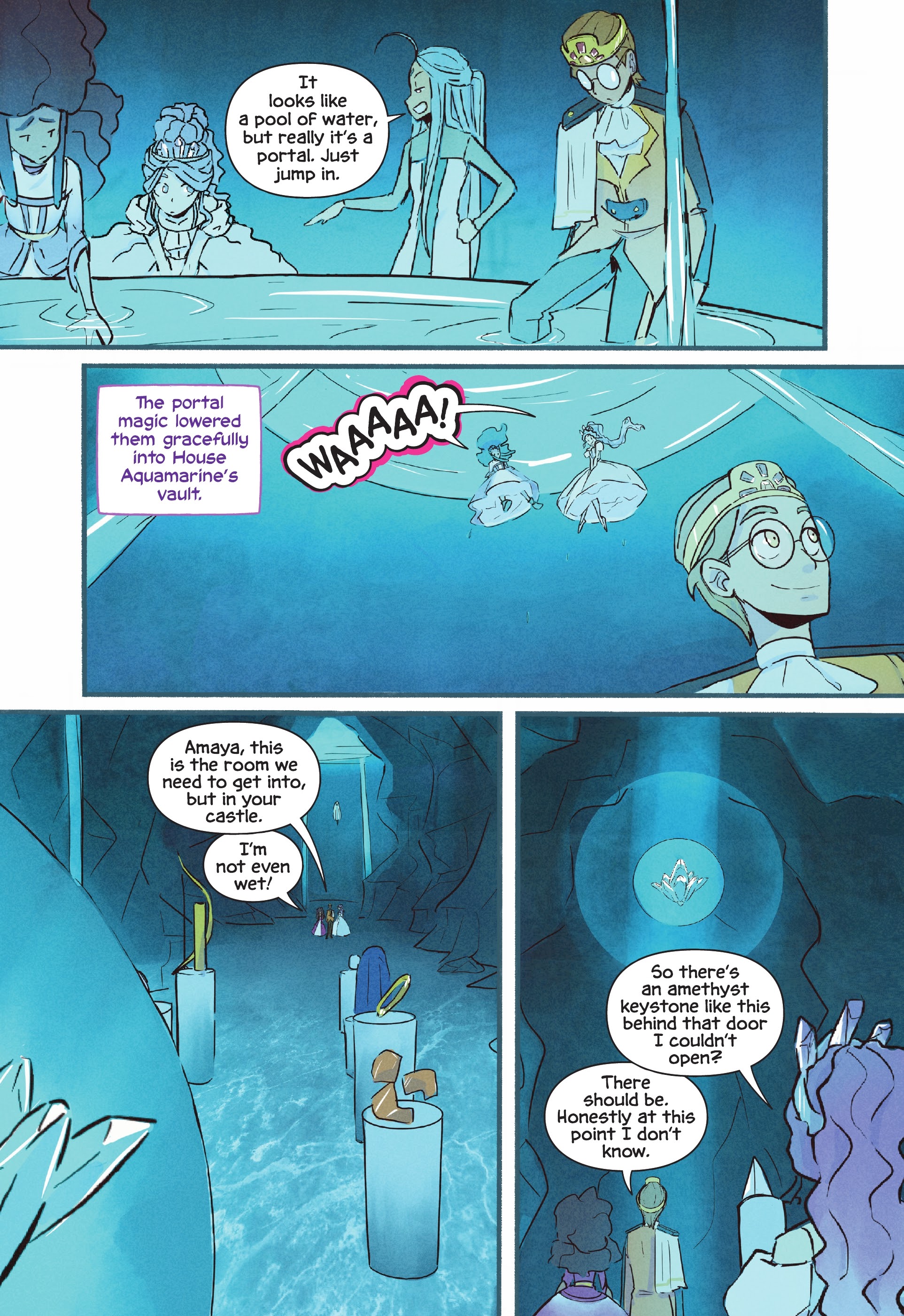 Read online Amethyst: Princess of Gemworld (2021) comic -  Issue # TPB (Part 2) - 5