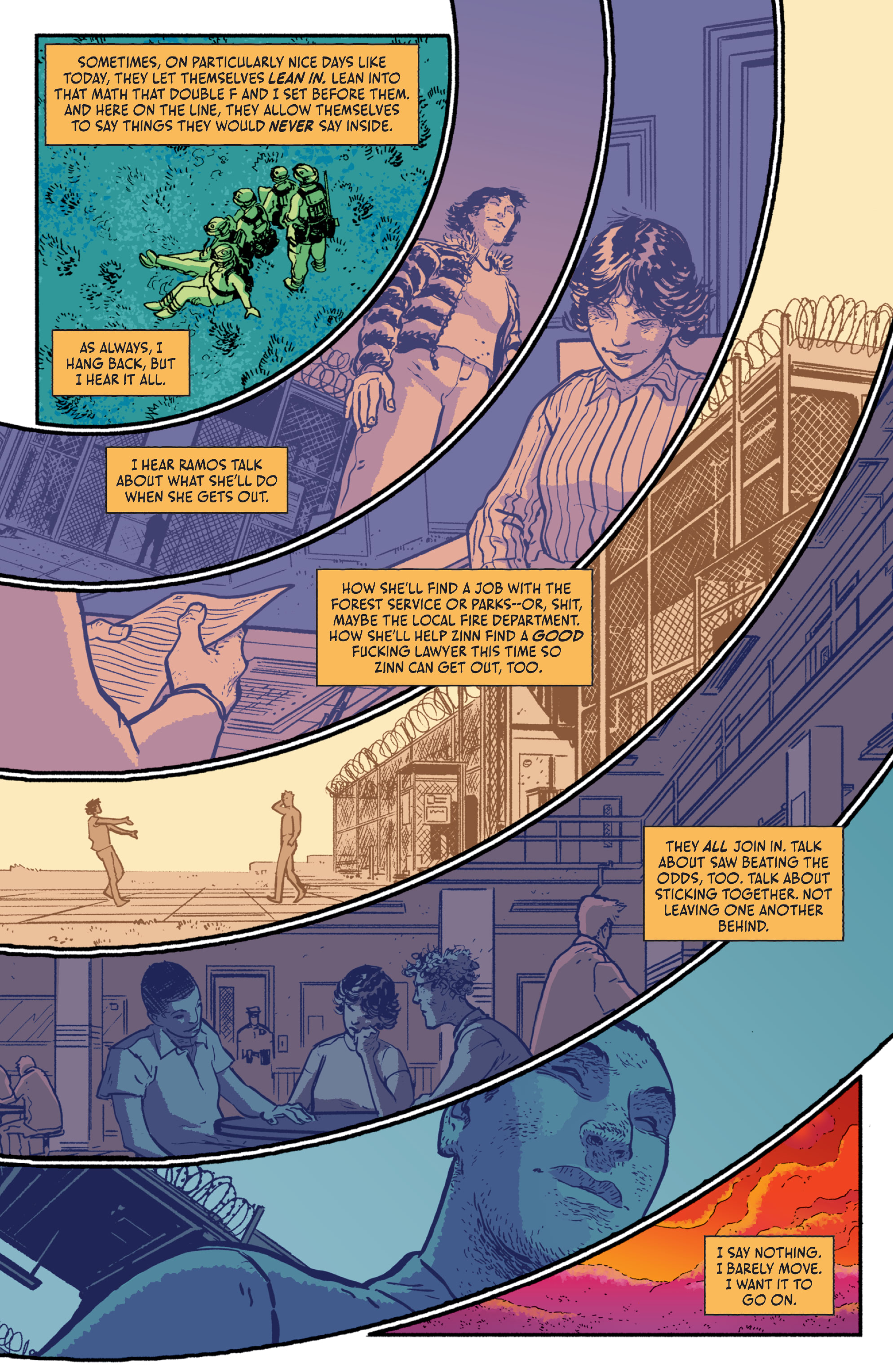 Read online Dark Spaces: Wildfire comic -  Issue #1 - 12
