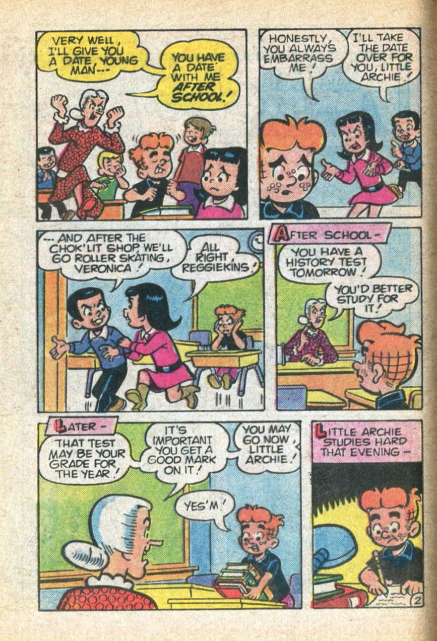 Read online Little Archie Comics Digest Magazine comic -  Issue #21 - 124