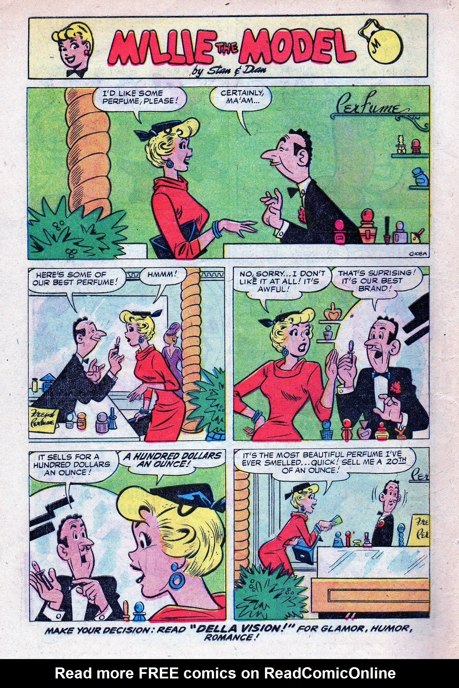 Read online Millie the Model comic -  Issue #61 - 10