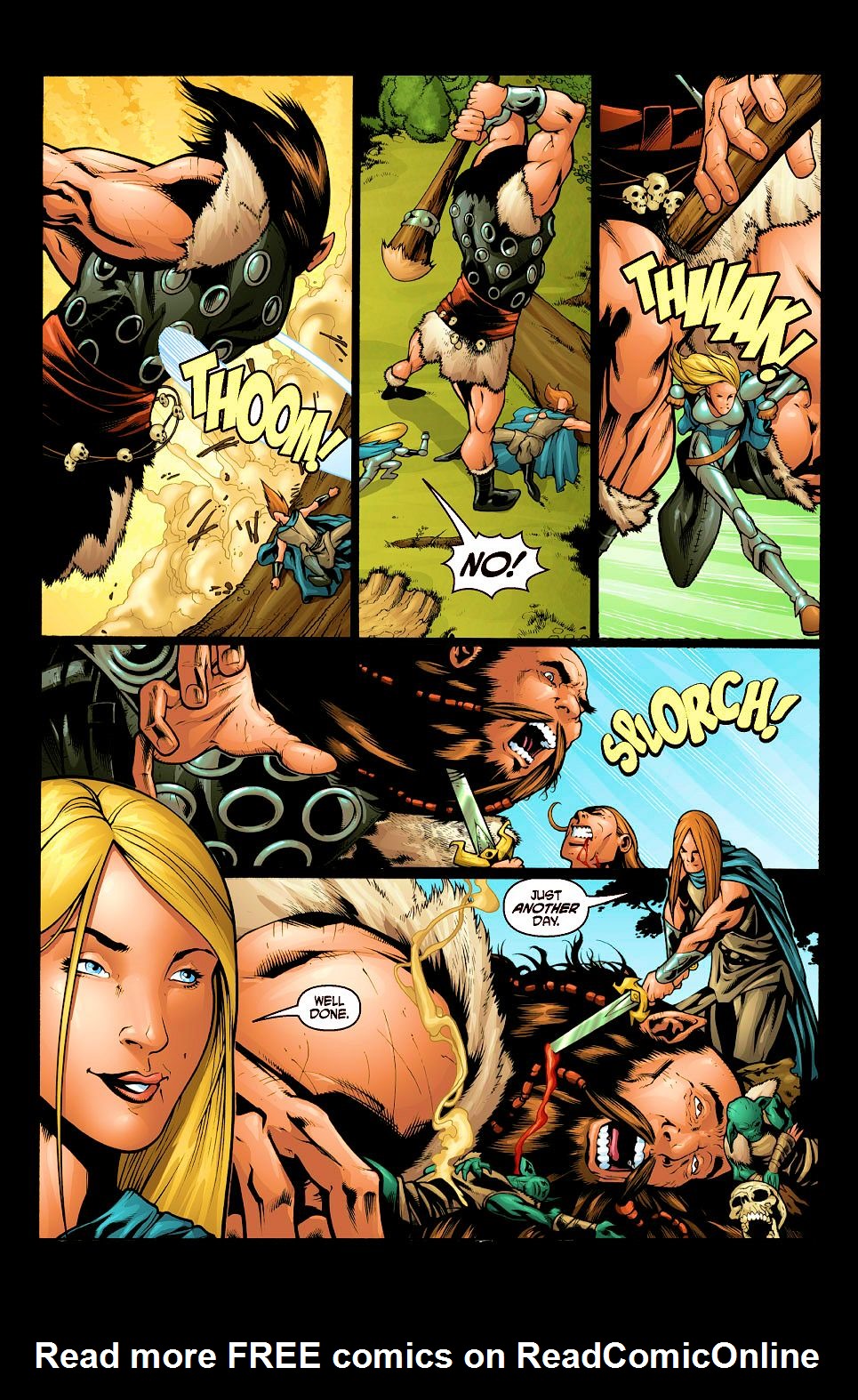 Read online DemonWars: The Demon Spirit comic -  Issue #1 - 9