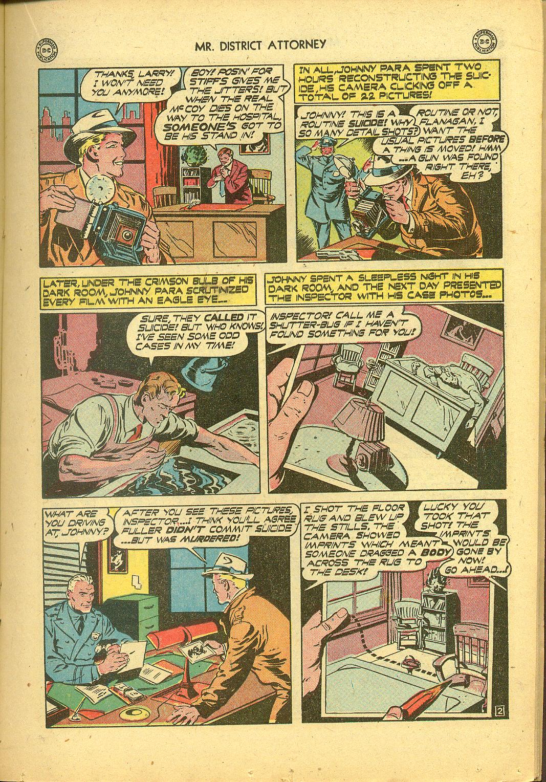Read online Mr. District Attorney comic -  Issue #2 - 23