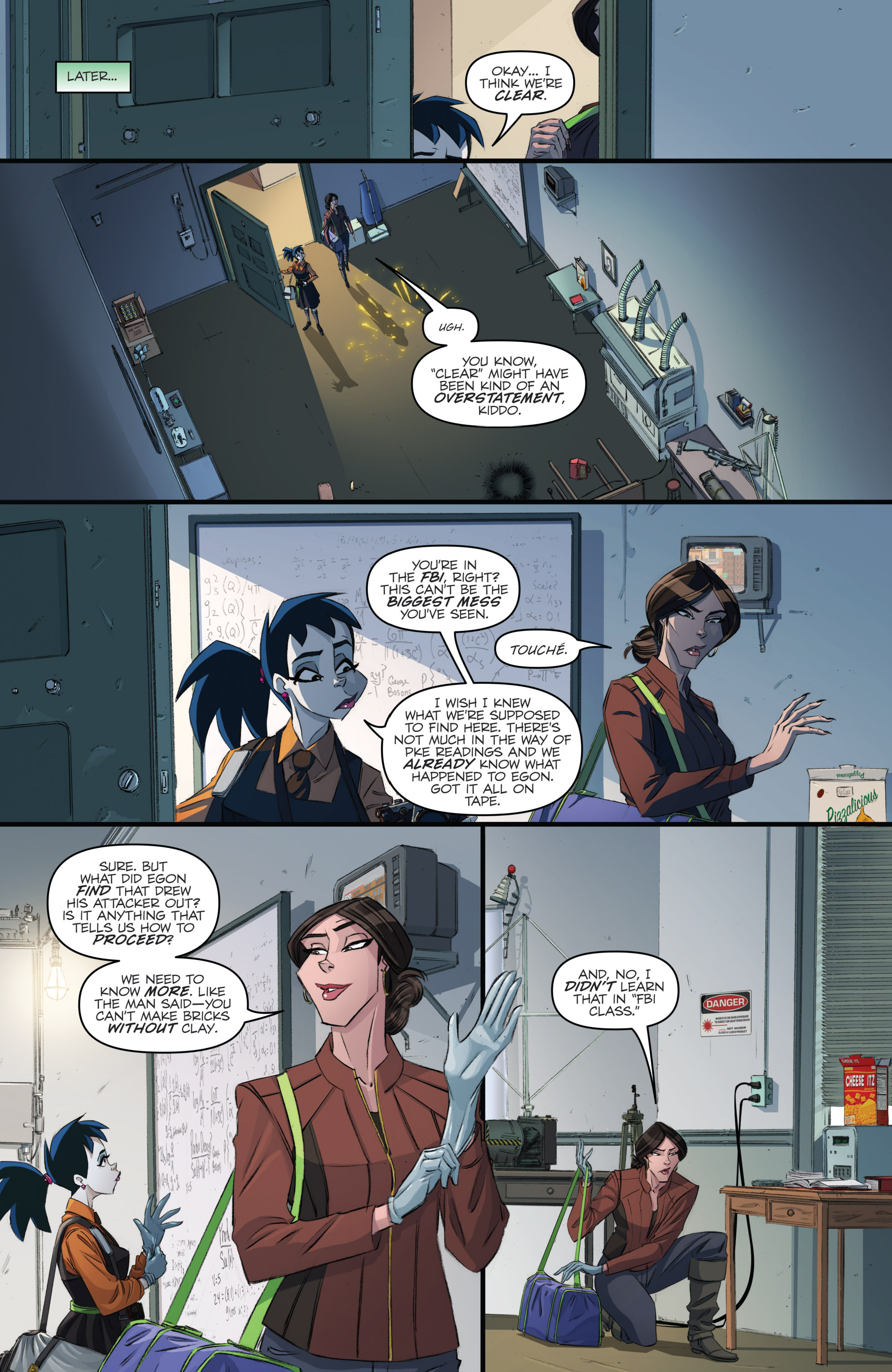 Read online Ghostbusters: International comic -  Issue #8 - 8