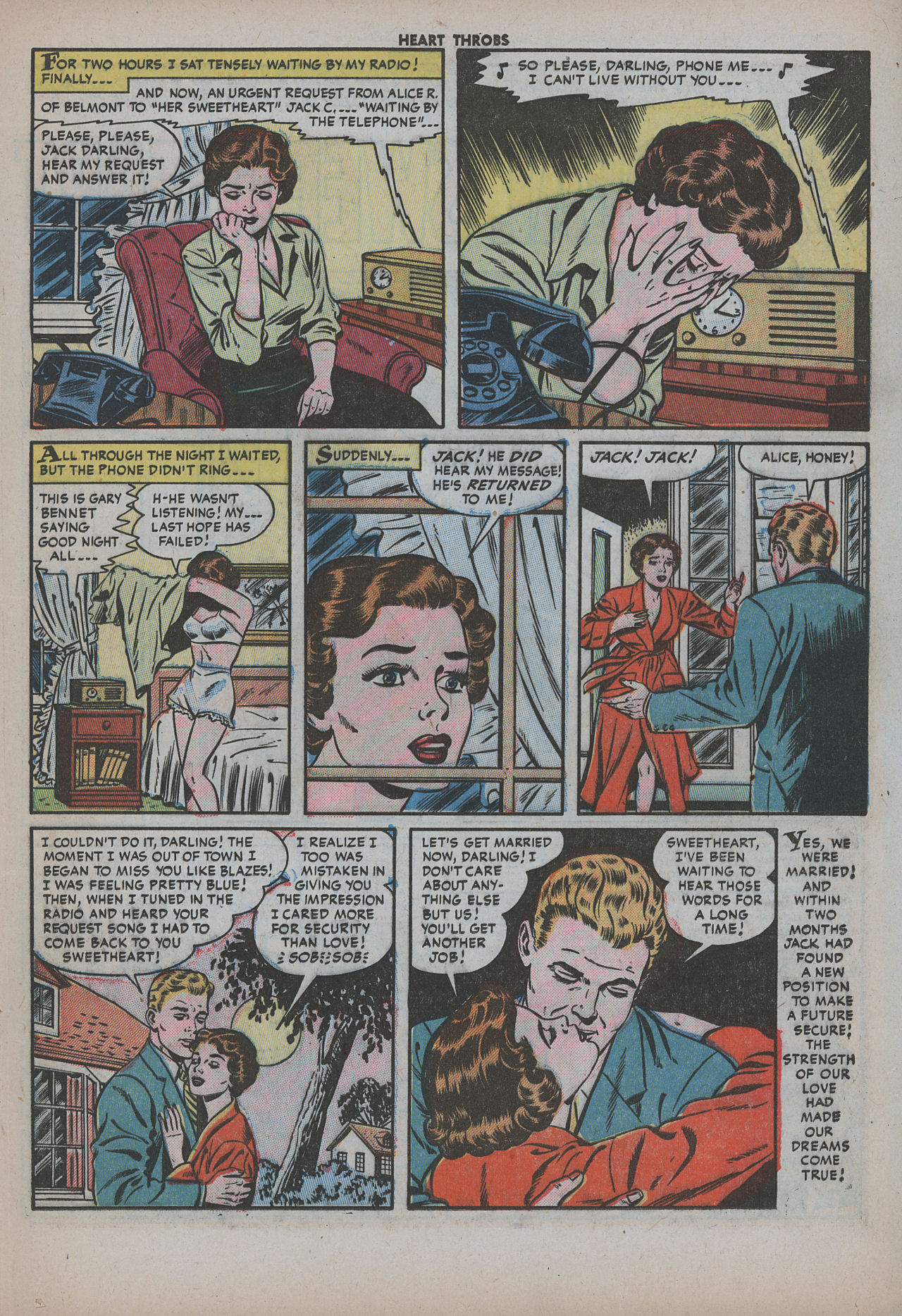 Read online Heart Throbs comic -  Issue #31 - 17
