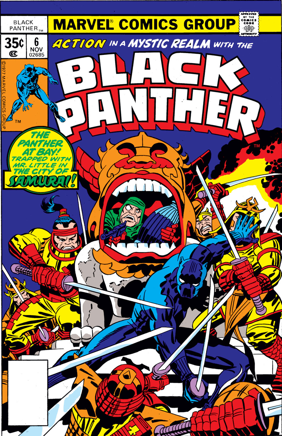 Read online Black Panther (1977) comic -  Issue #6 - 1