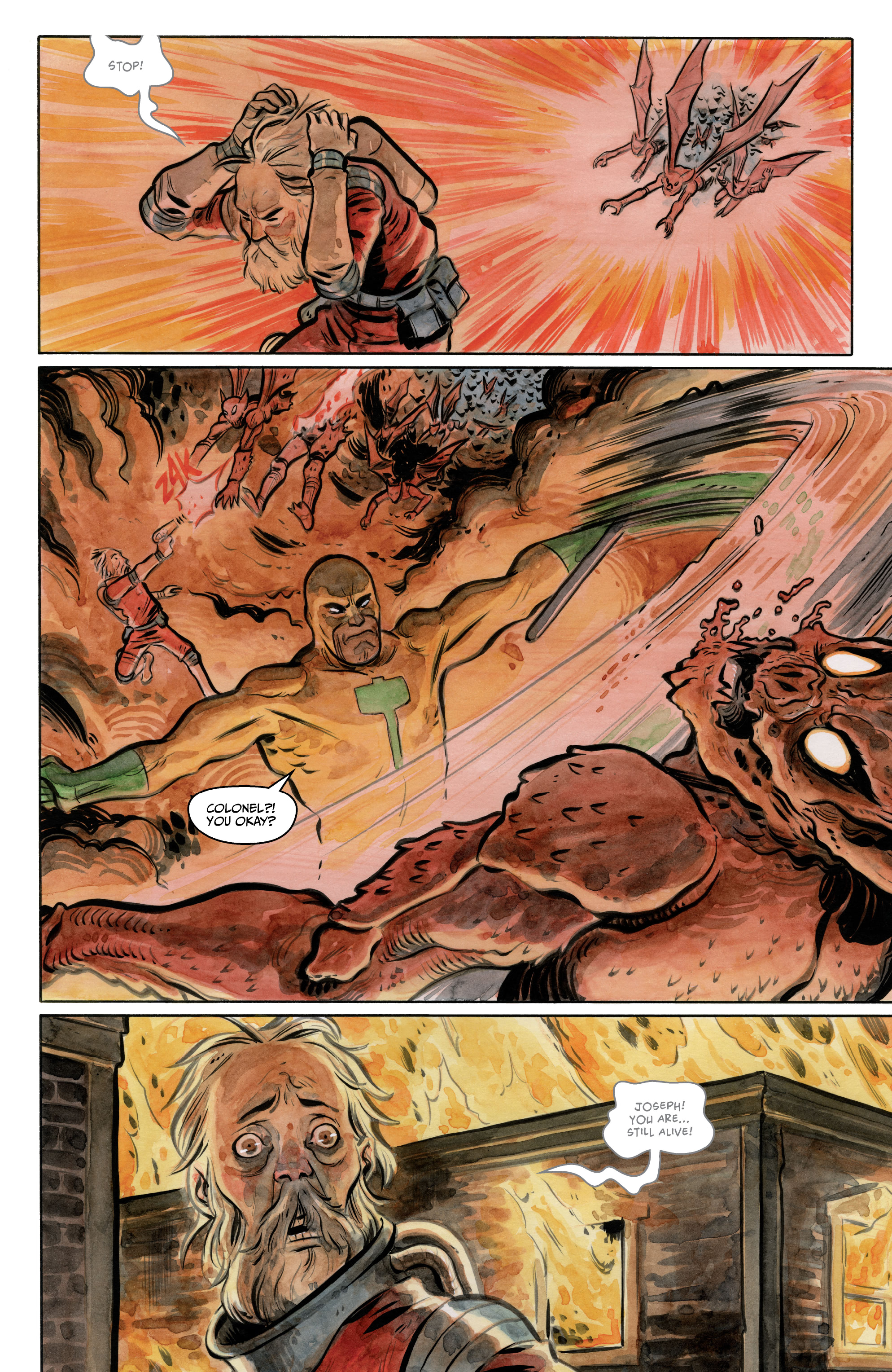 Read online Colonel Weird: Cosmagog comic -  Issue #2 - 21