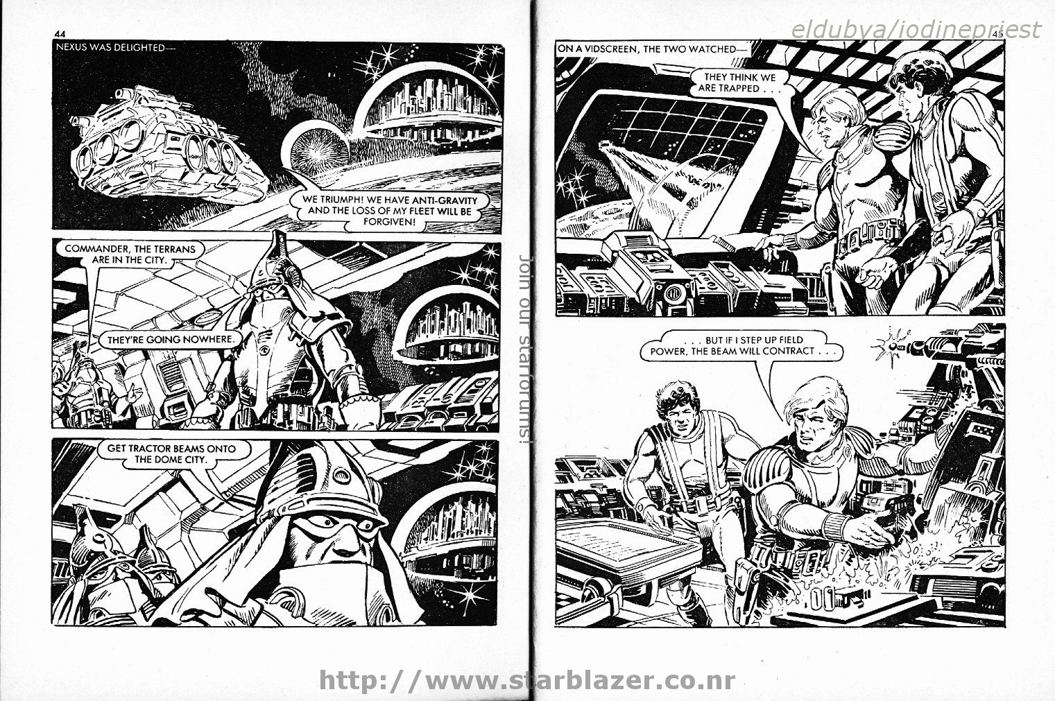 Read online Starblazer comic -  Issue #164 - 24