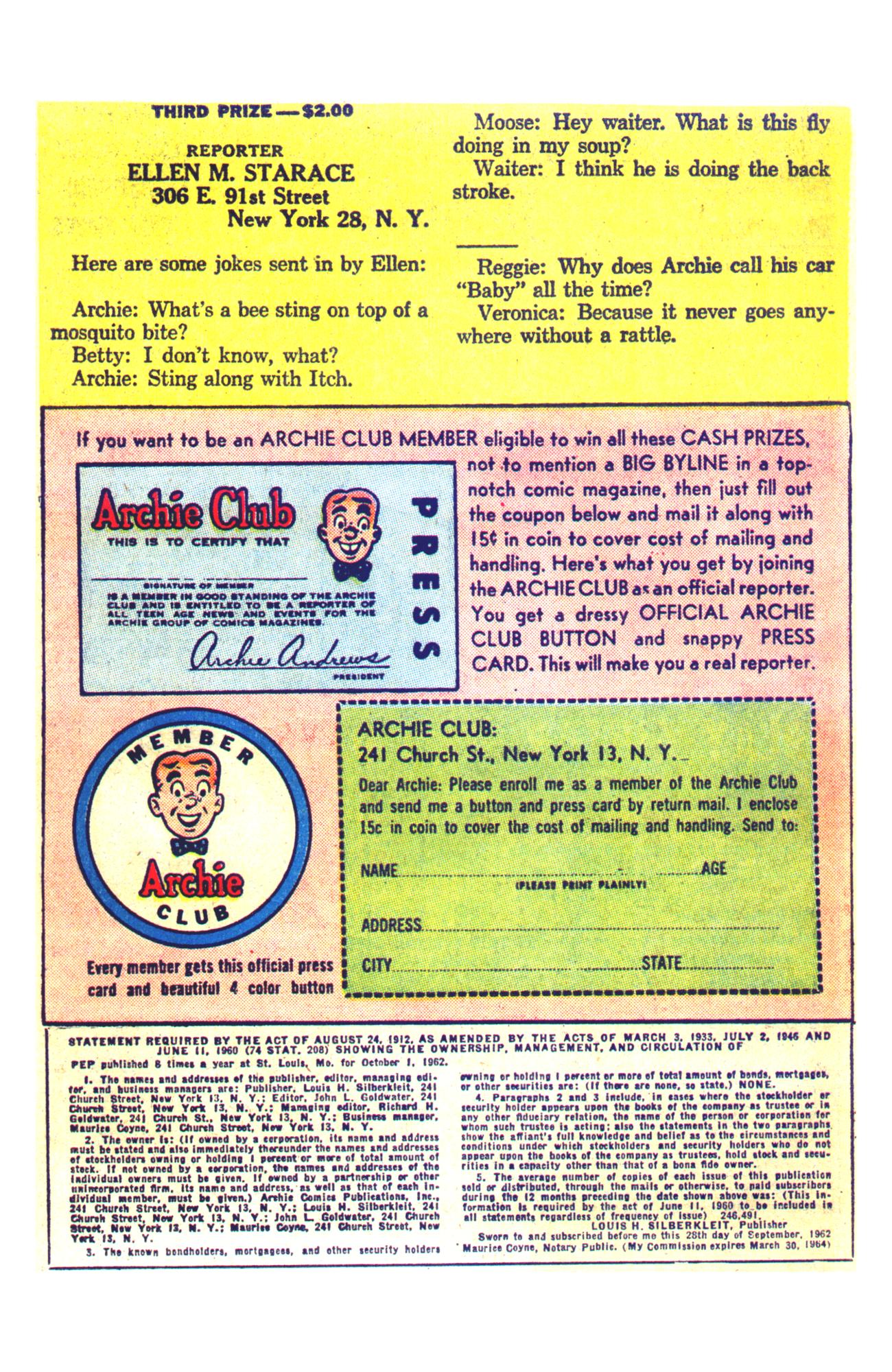 Read online Pep Comics comic -  Issue #161 - 27