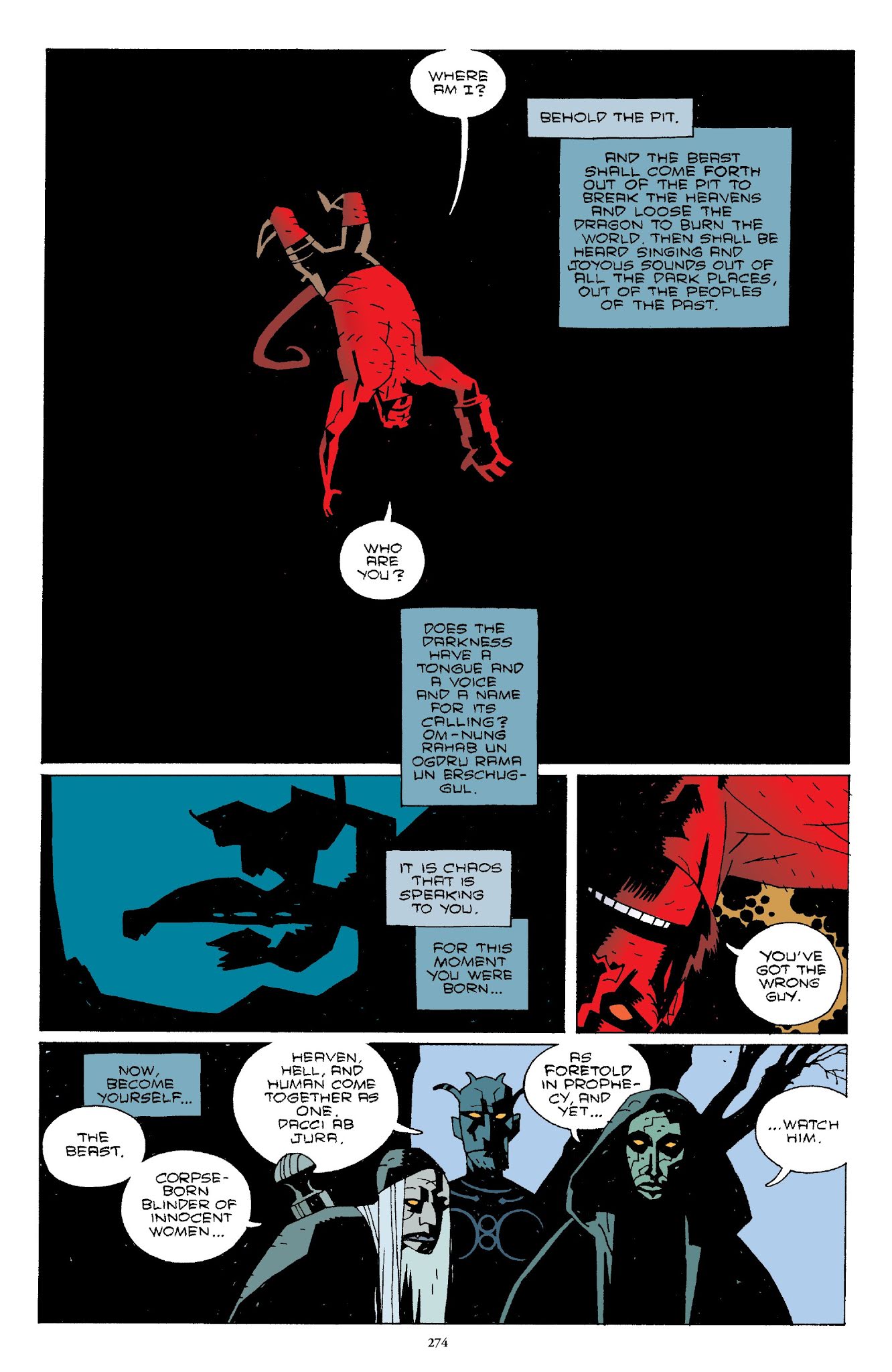 Read online Hellboy Omnibus comic -  Issue # TPB 1 (Part 3) - 75