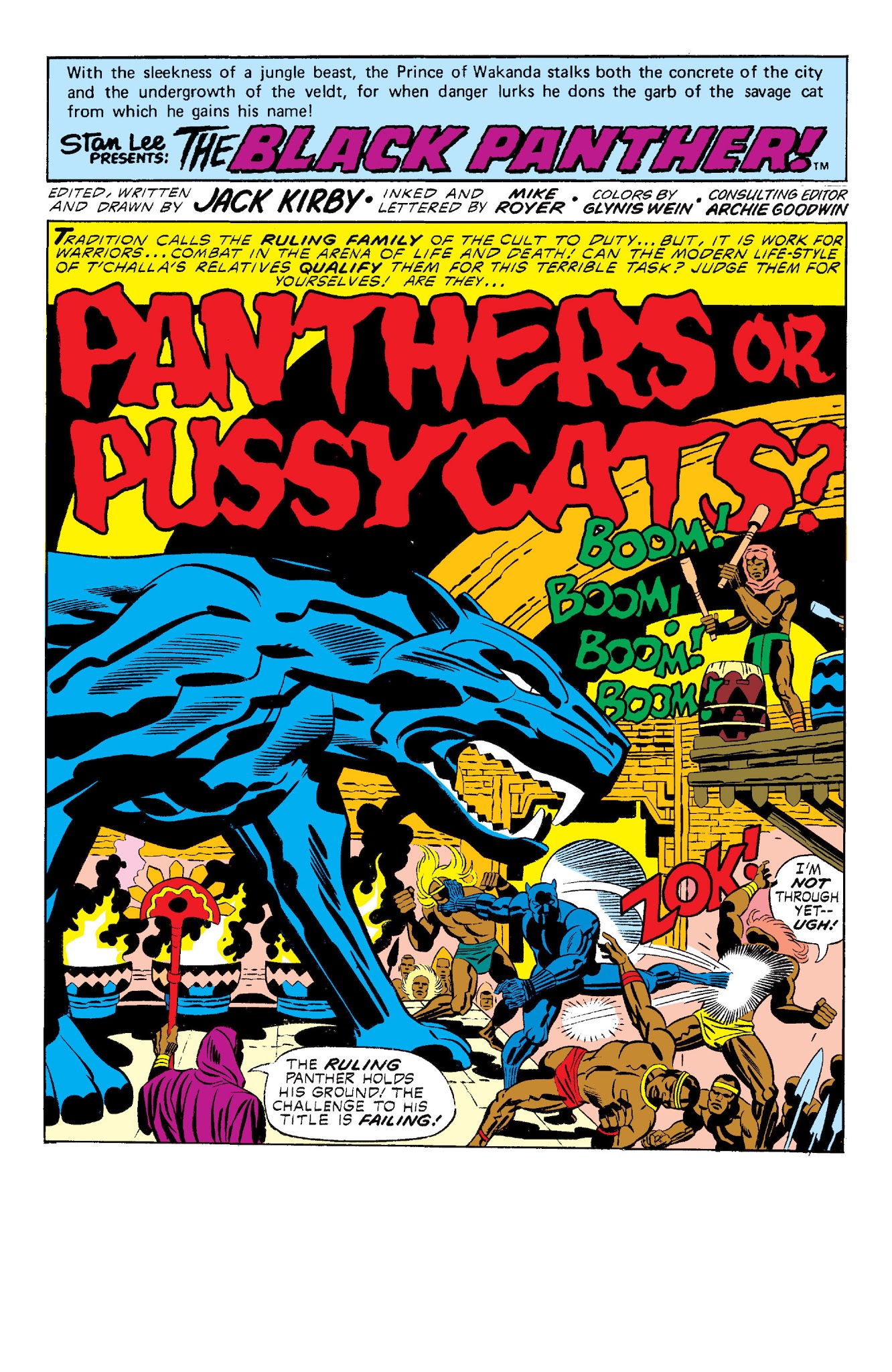Read online Marvel Masterworks: The Black Panther comic -  Issue # TPB 2 - 132