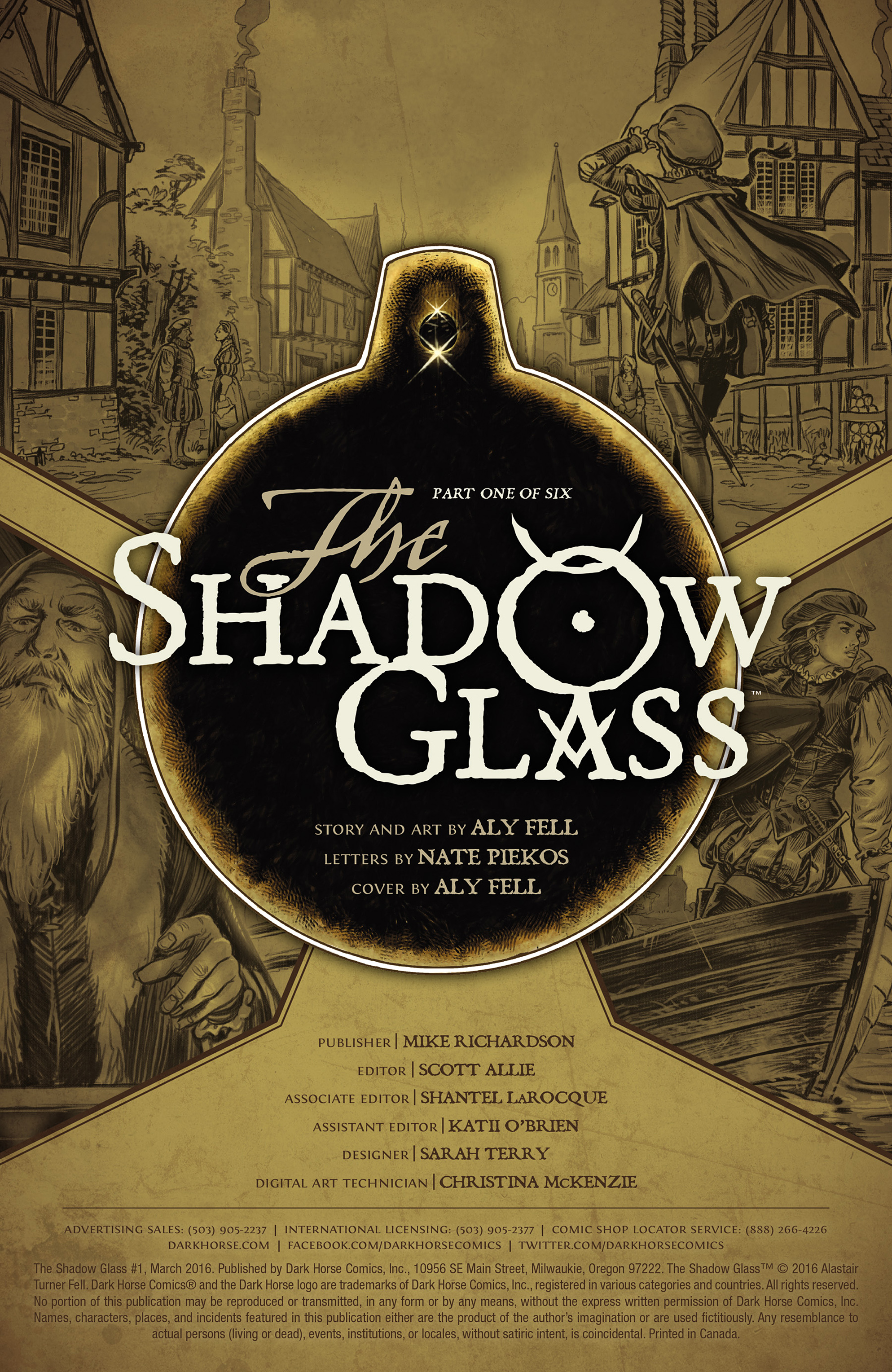 Read online The Shadow Glass comic -  Issue #1 - 2