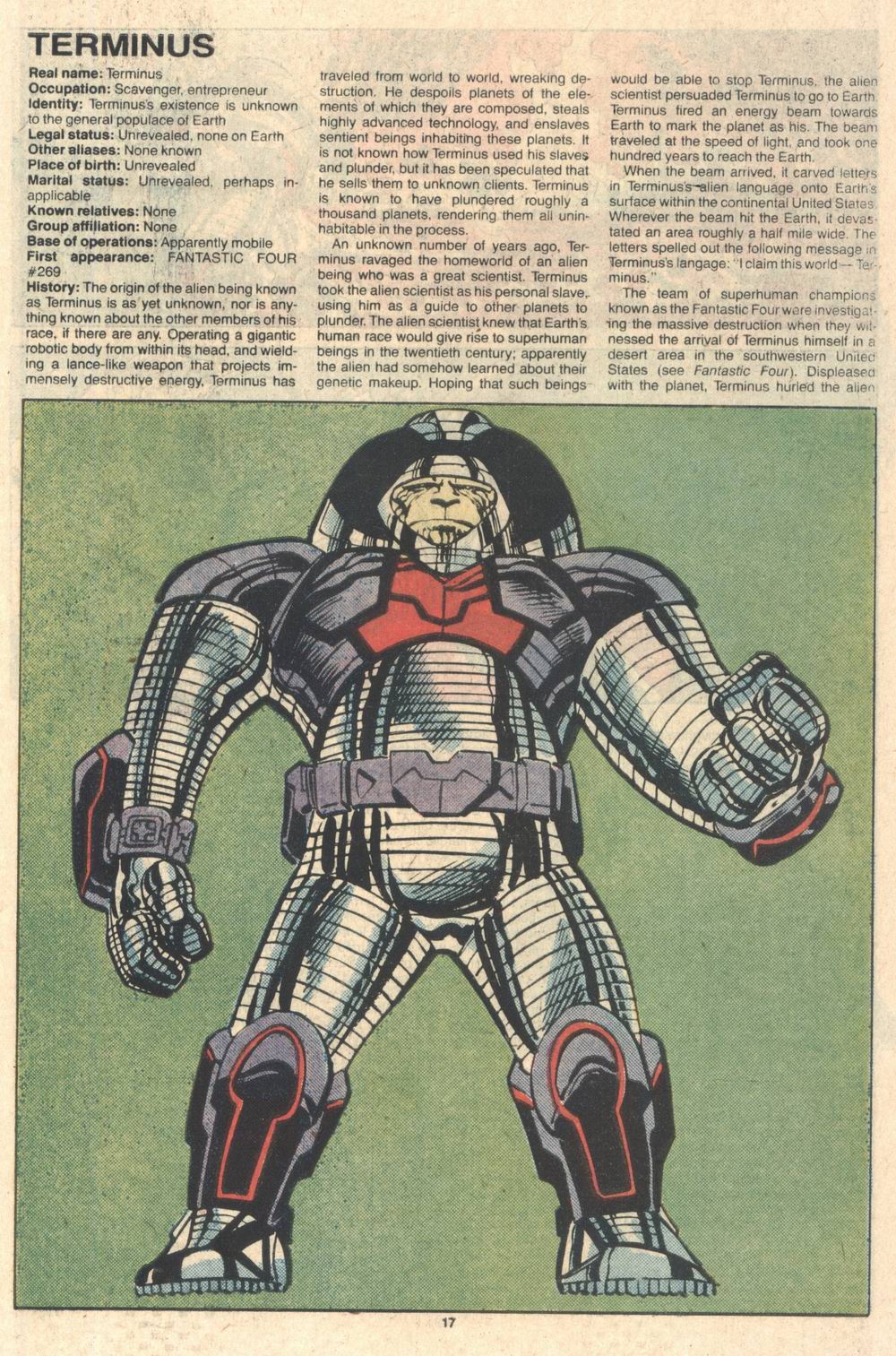 Read online The Official Handbook of the Marvel Universe Deluxe Edition comic -  Issue #13 - 19