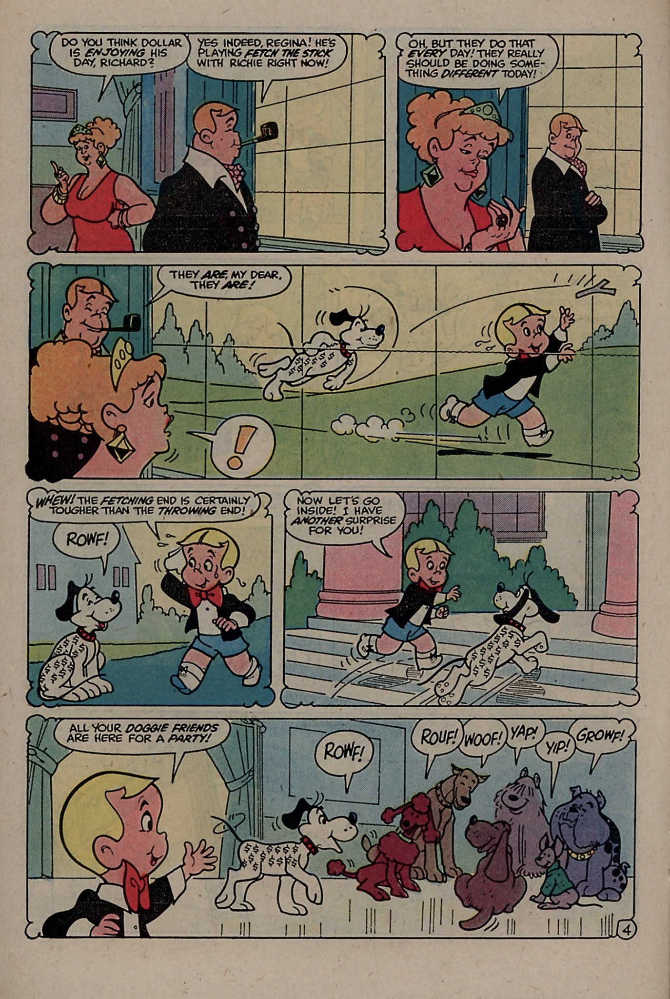 Read online Richie Rich & Dollar the Dog comic -  Issue #8 - 22